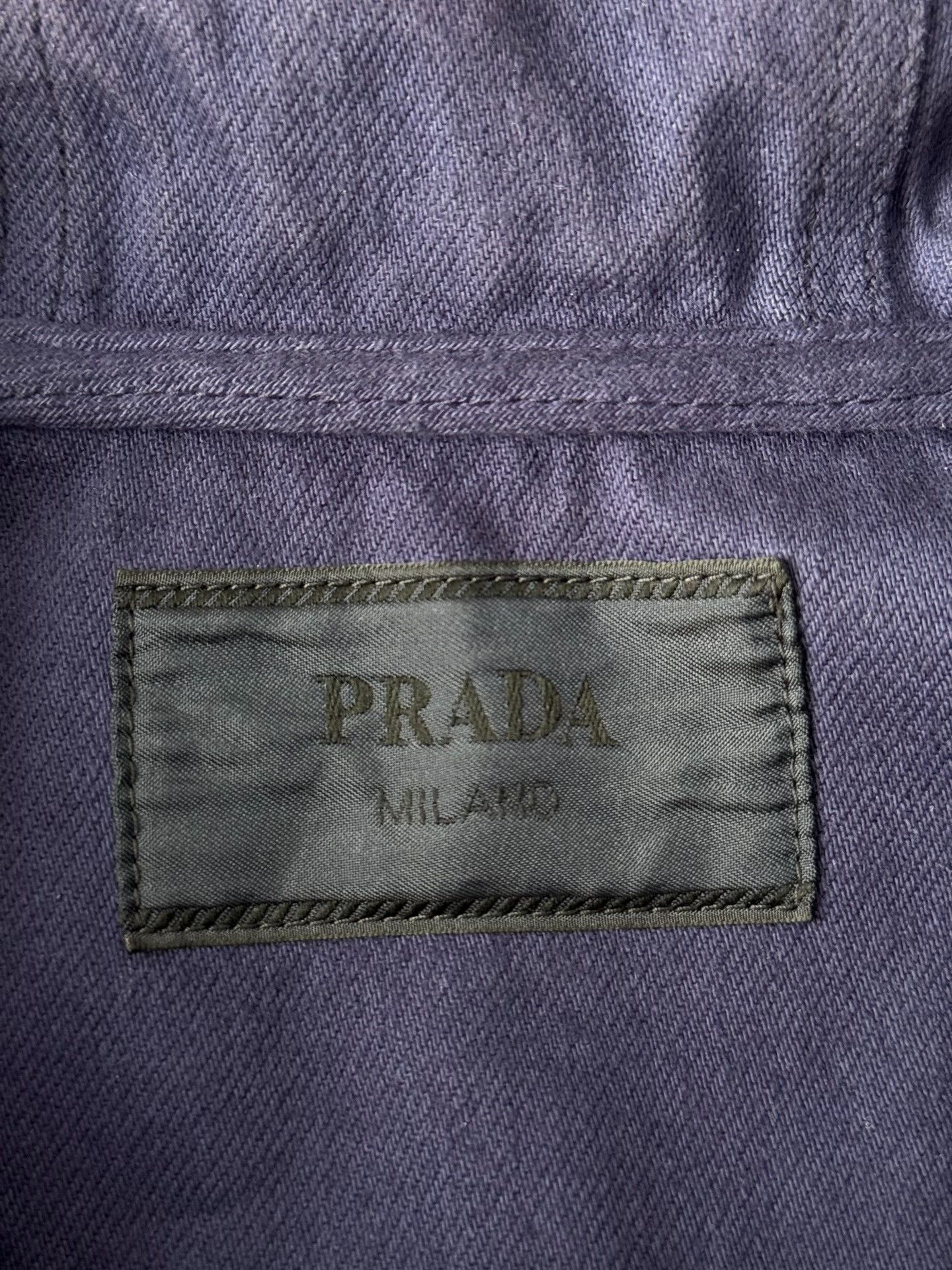 Prada Prada Deep Blue Utility Hooded Jacket Size US M / EU 48-50 / 2 - 4 Thumbnail