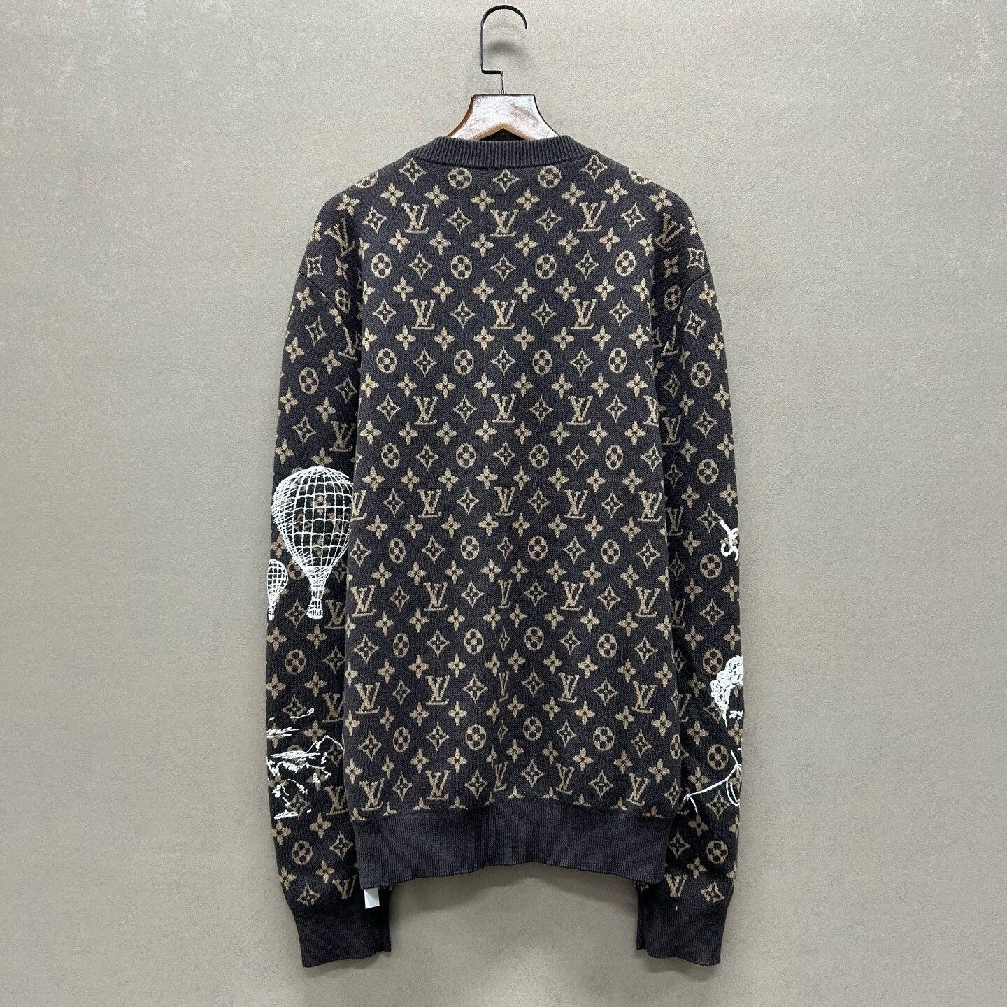 Louis Vuitton Louis Vuitton Monogram Graffiti Knit Sweater Size US S / EU 44-46 / 1 - 2 Thumbnail