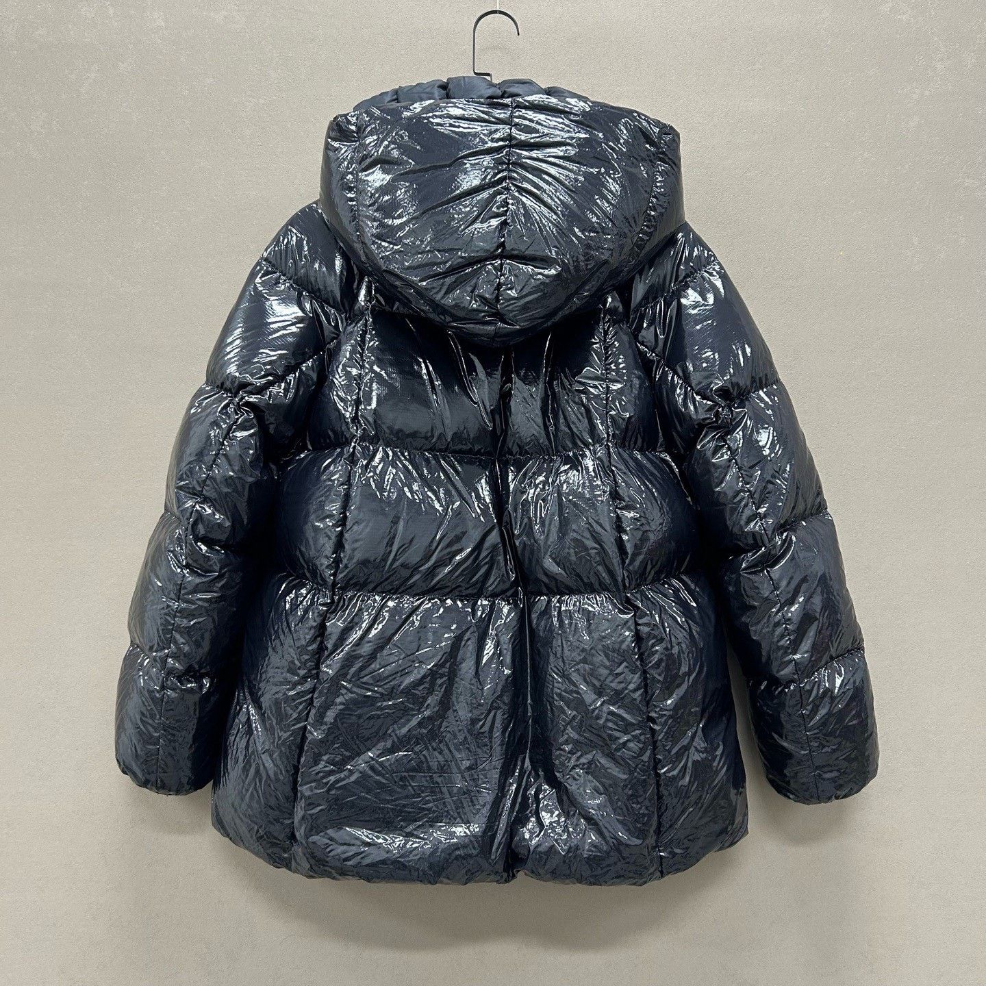 Moncler Moncler Fenis Black Waxed Leather Ski Puffer Size M / US 6-8 / IT 42-44 - 2 Thumbnail
