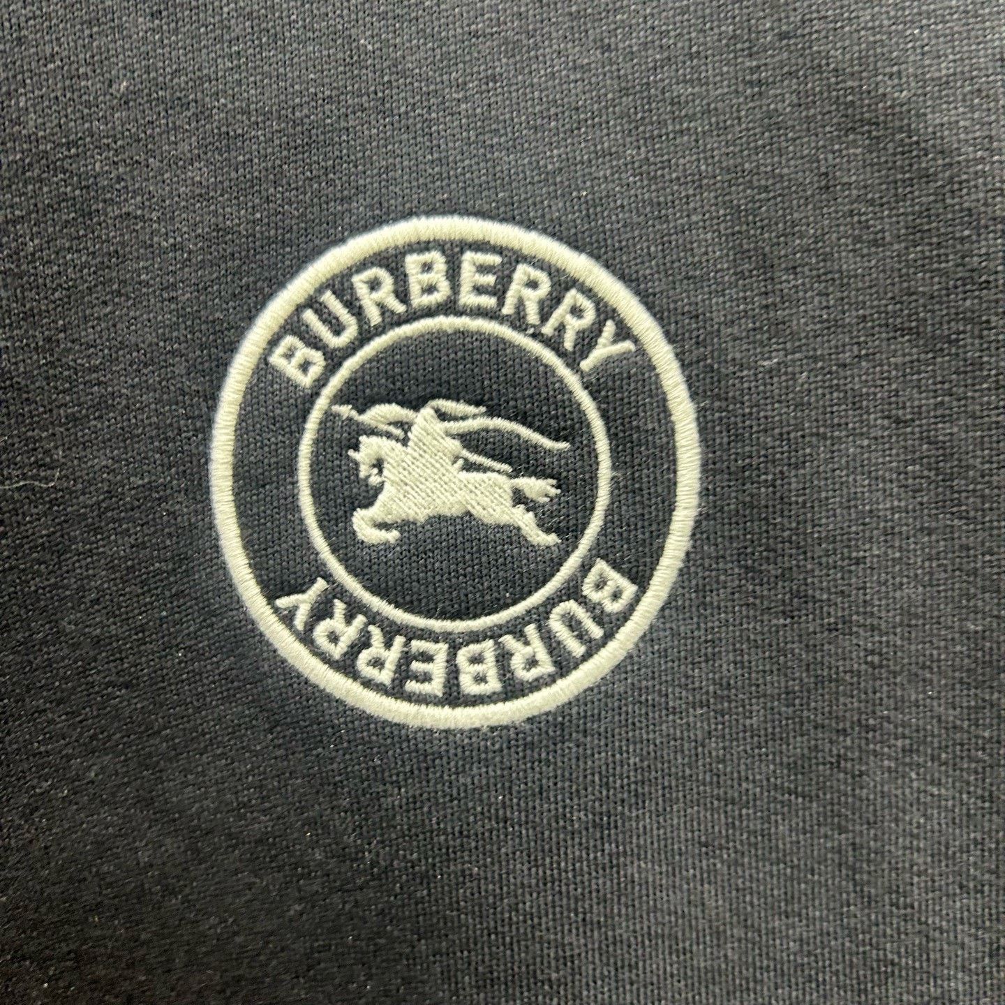 Burberry Burberry Classic Knight Logo Black Sweatshirt Size US L / EU 52-54 / 3 - 3 Thumbnail