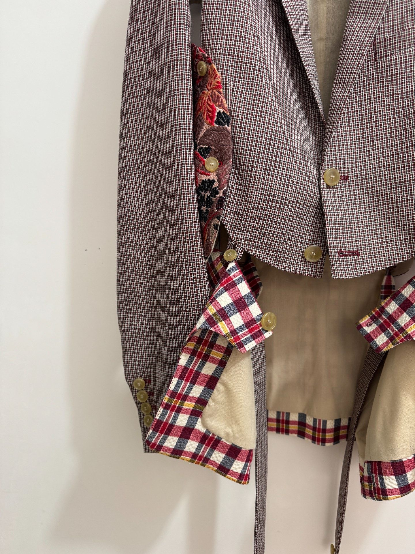 Walter Van Beirendonck Walter Van Beirendonck Gray Embroidered Jacket Size US M / EU 48-50 / 2 - 4 Thumbnail
