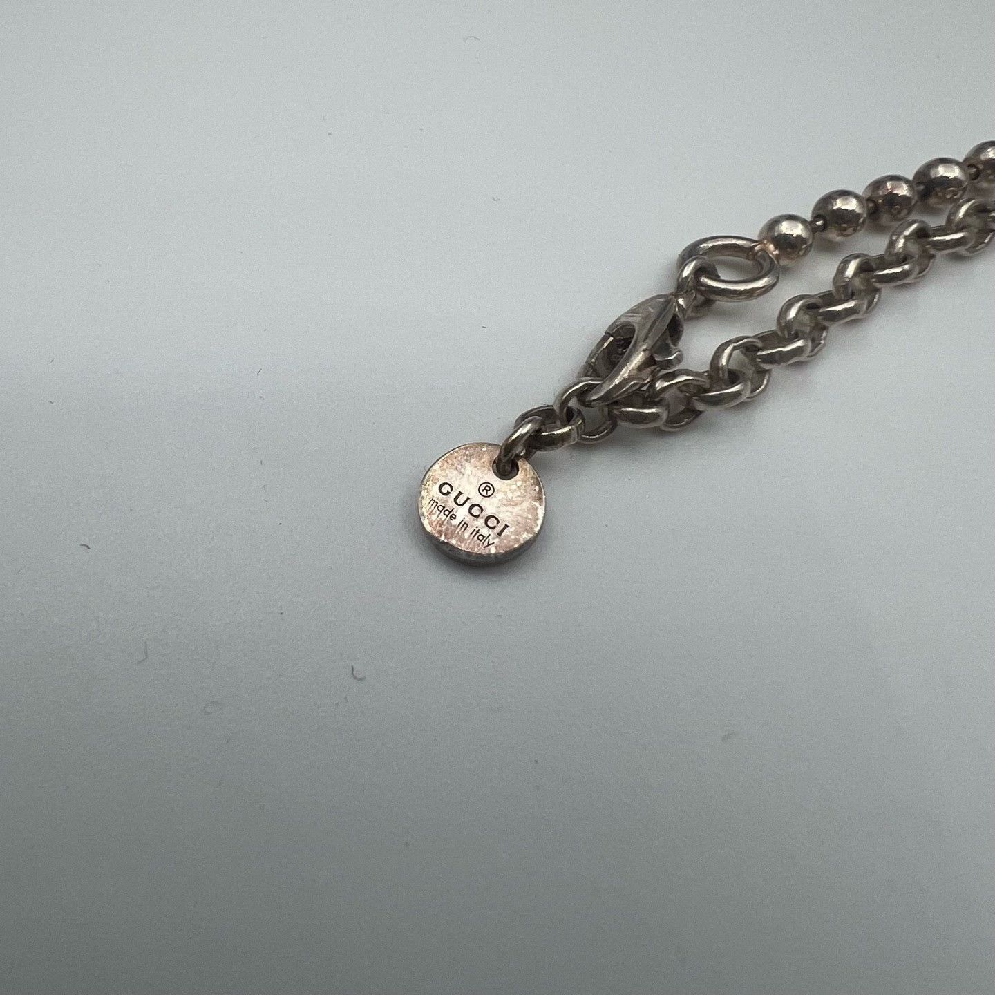 Gucci Gucci Silver Double G Necklace Size ONE SIZE - 5 Thumbnail