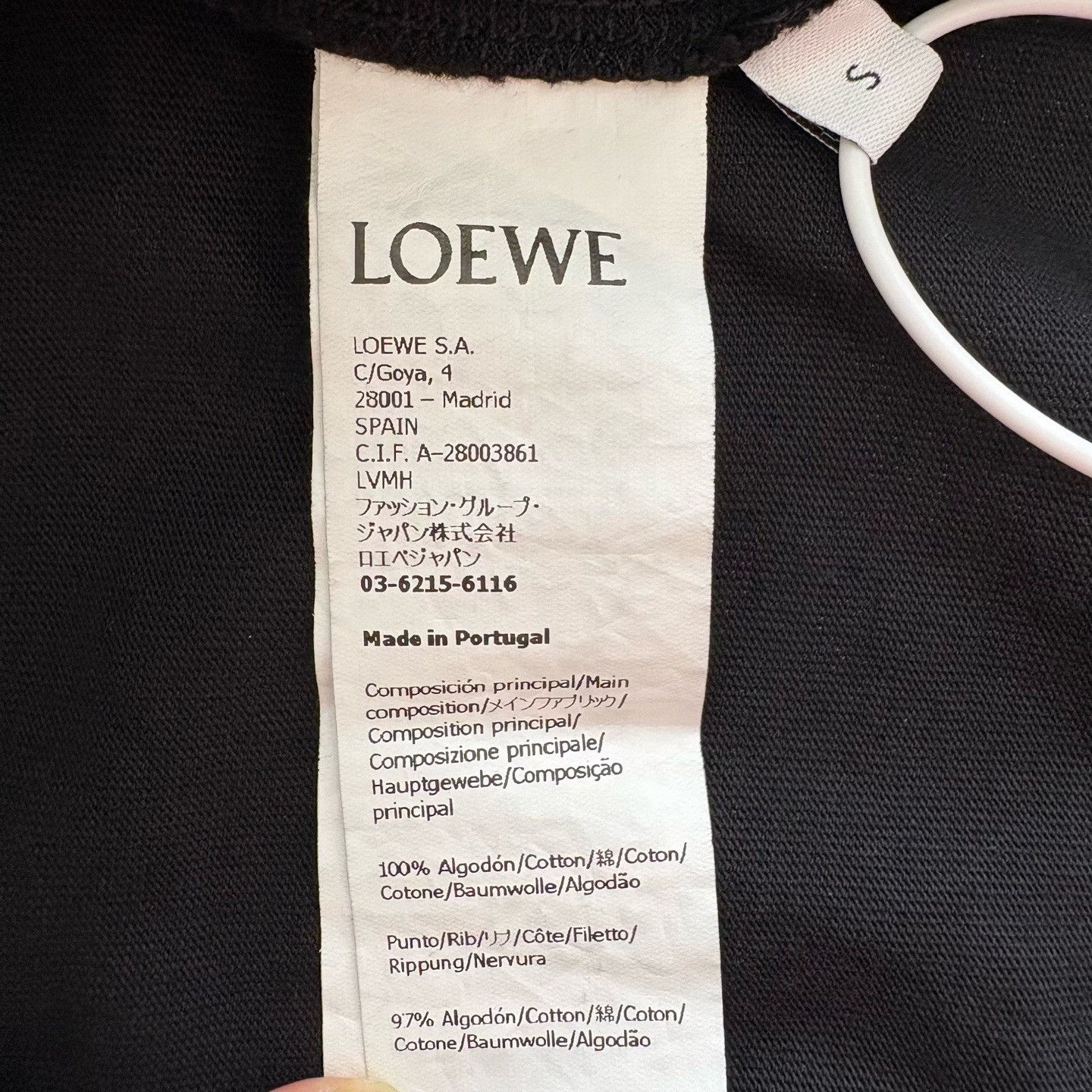 Loewe LOEWE Mosaic Logo Short-Sleeve T-Shirt Size US S / EU 44-46 / 1 - 5 Thumbnail