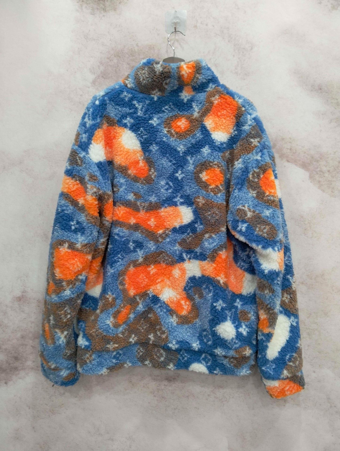 Louis Vuitton LV Logo Jacquard Fleece Jacket Size US XL / EU 56 / 4 - 2 Thumbnail