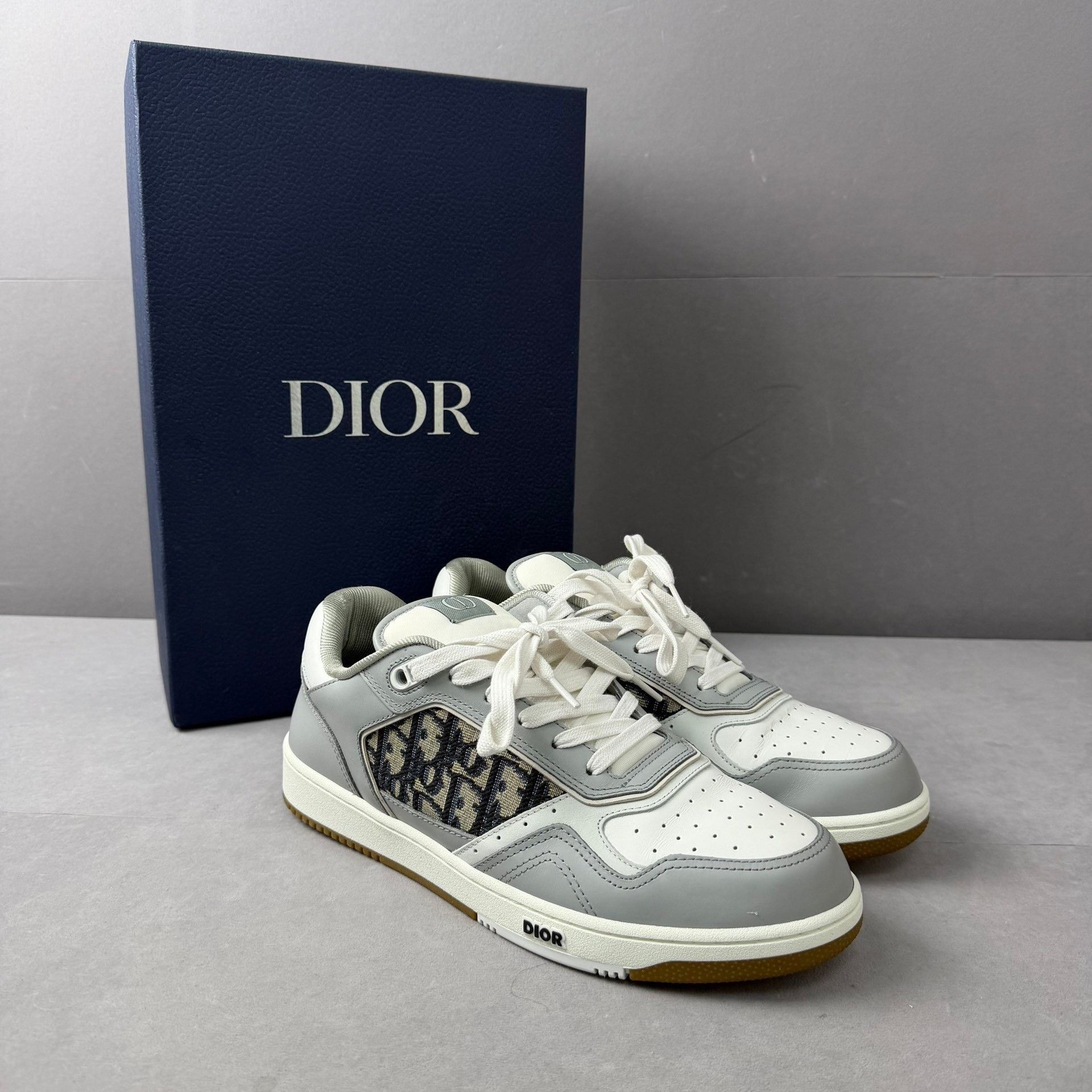 Dior Dior B27 Low-Top Monogram Sneakers Size US 10 / EU 43 - 3 Thumbnail