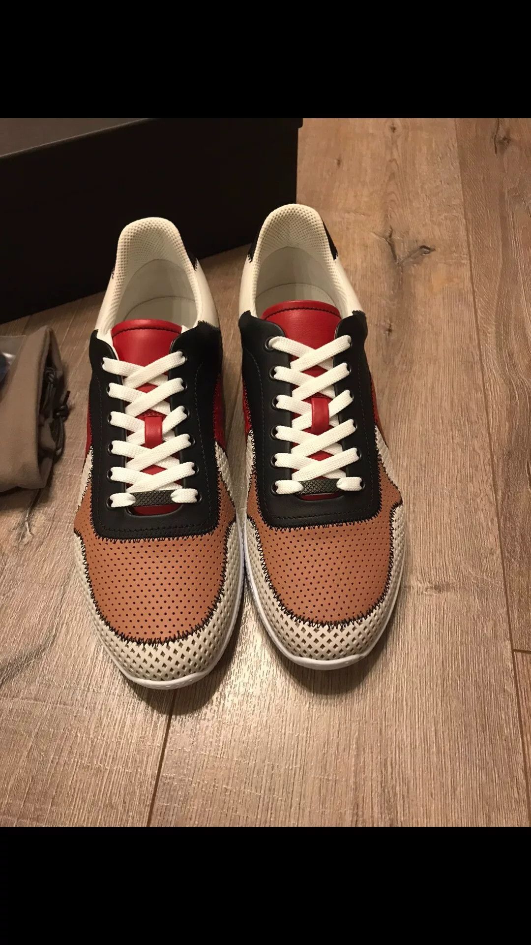 Bottega Veneta Bottega Veneta Color-Block Leather Casual Shoes Size US 8 / EU 41 - 3 Thumbnail