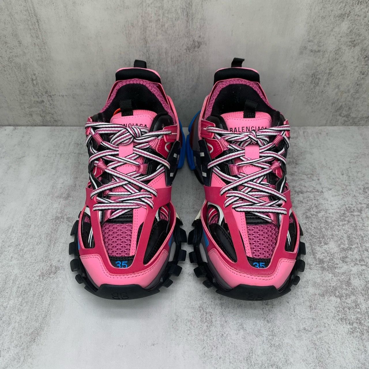 Balenciaga Balenciaga Track Pink Sneakers Size 35 Size US 4 / IT 34 - 4 Thumbnail