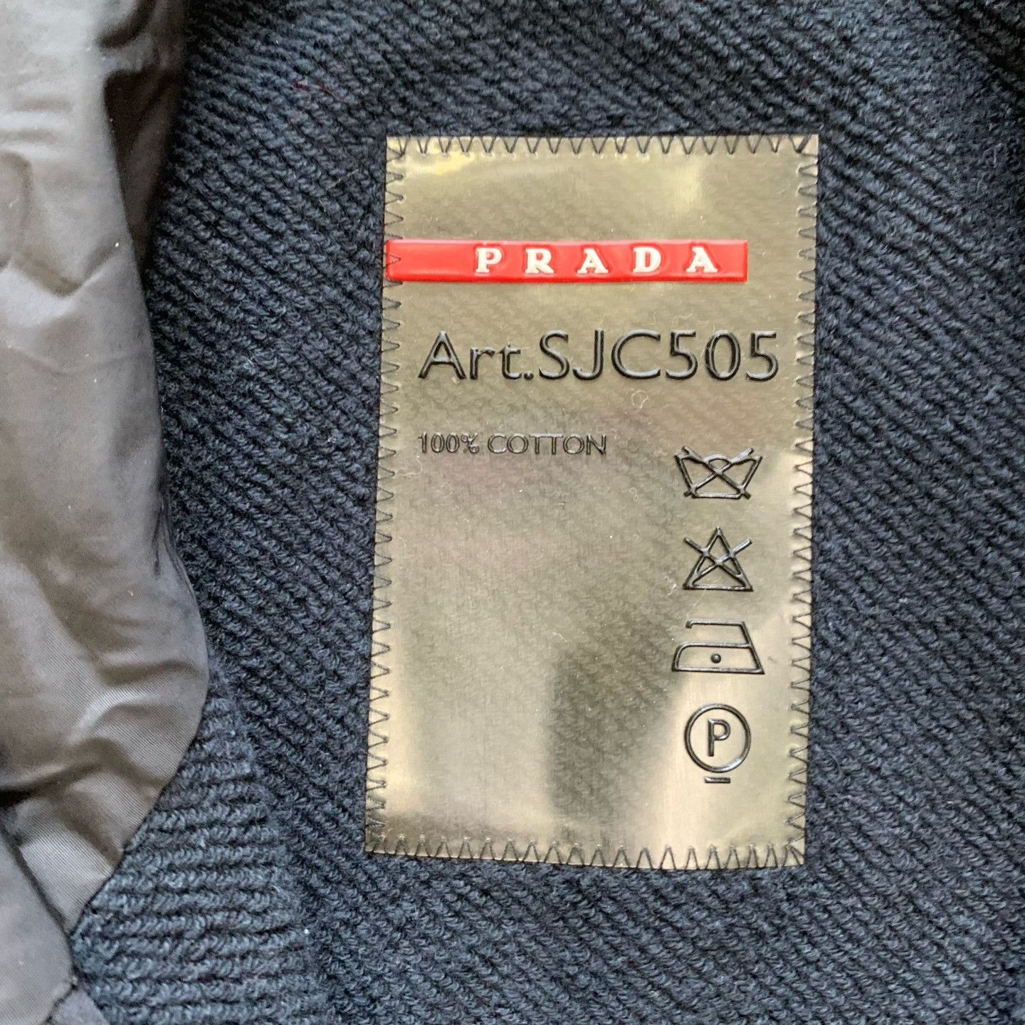 Prada Prada Black Zip-Up Hooded Jacket Size US L / EU 52-54 / 3 - 4 Thumbnail