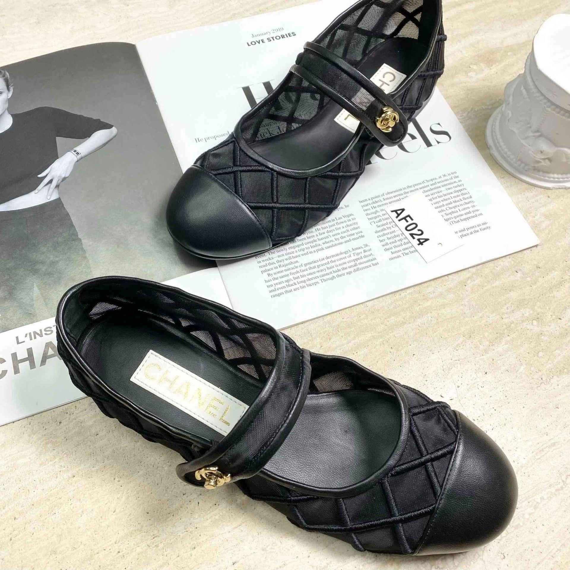 Chanel CHANEL Quilted Mary Jane Flat Shoes Size US 6.5 / IT 36.5 - 3 Thumbnail