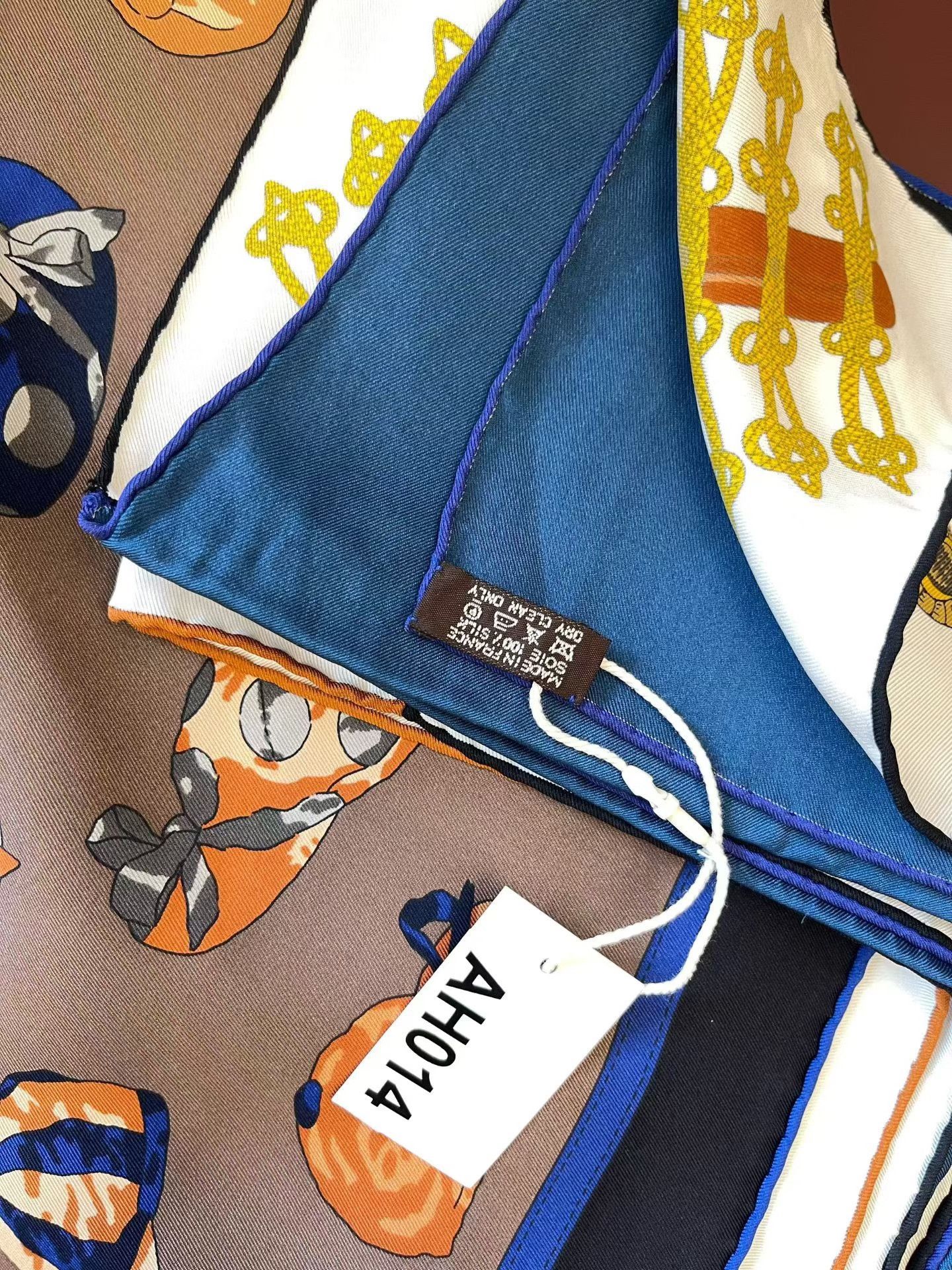 Hermes Hermes Limited Patchwork Silk Scarf Size ONE SIZE - 7 Thumbnail
