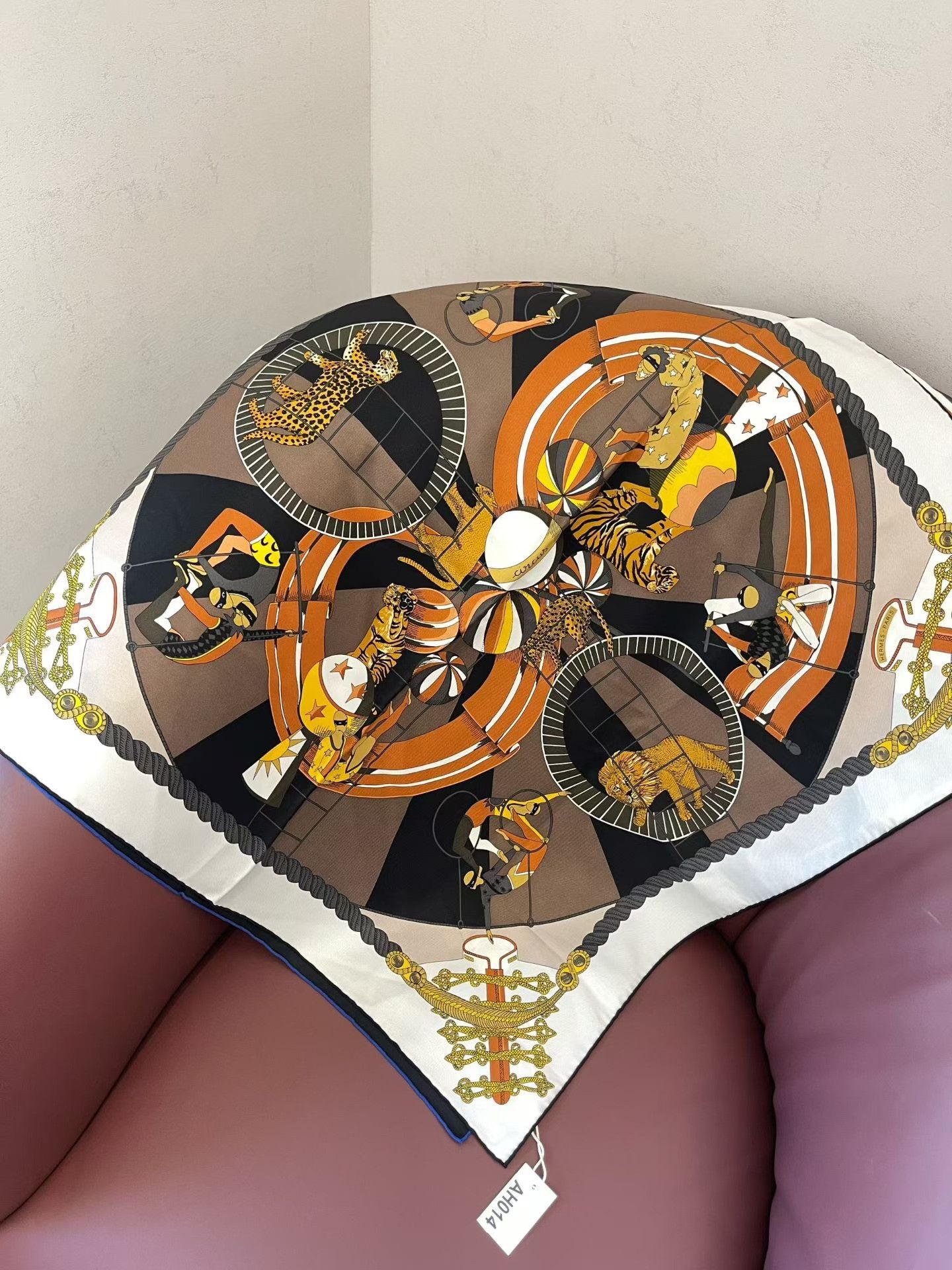 Hermes Hermes Limited Patchwork Silk Scarf Size ONE SIZE - 2 Thumbnail