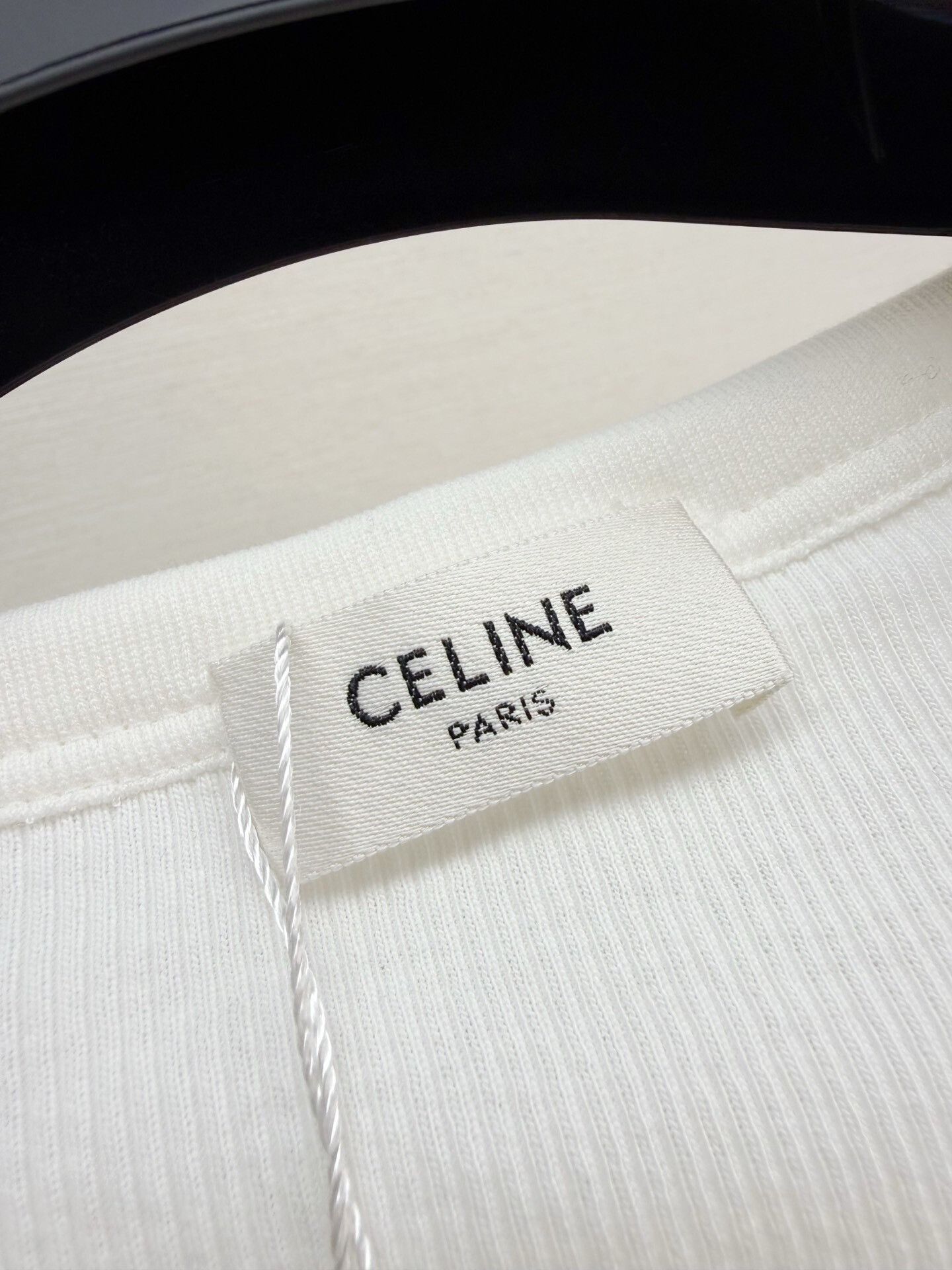 Celine Celine Triomphe Embroidery Long-Sleeve Top Size US XL / EU 56 / 4 - 3 Thumbnail