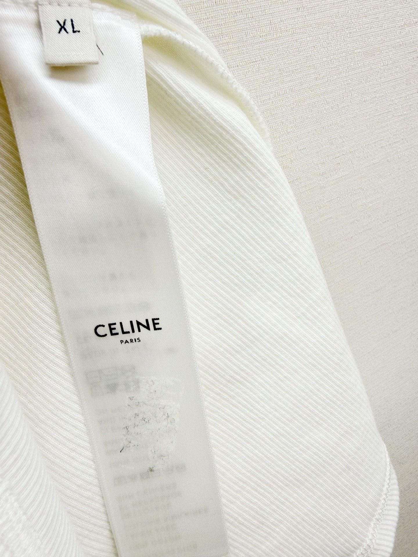 Celine Celine Triomphe Embroidery Long-Sleeve Top Size US XL / EU 56 / 4 - 5 Thumbnail