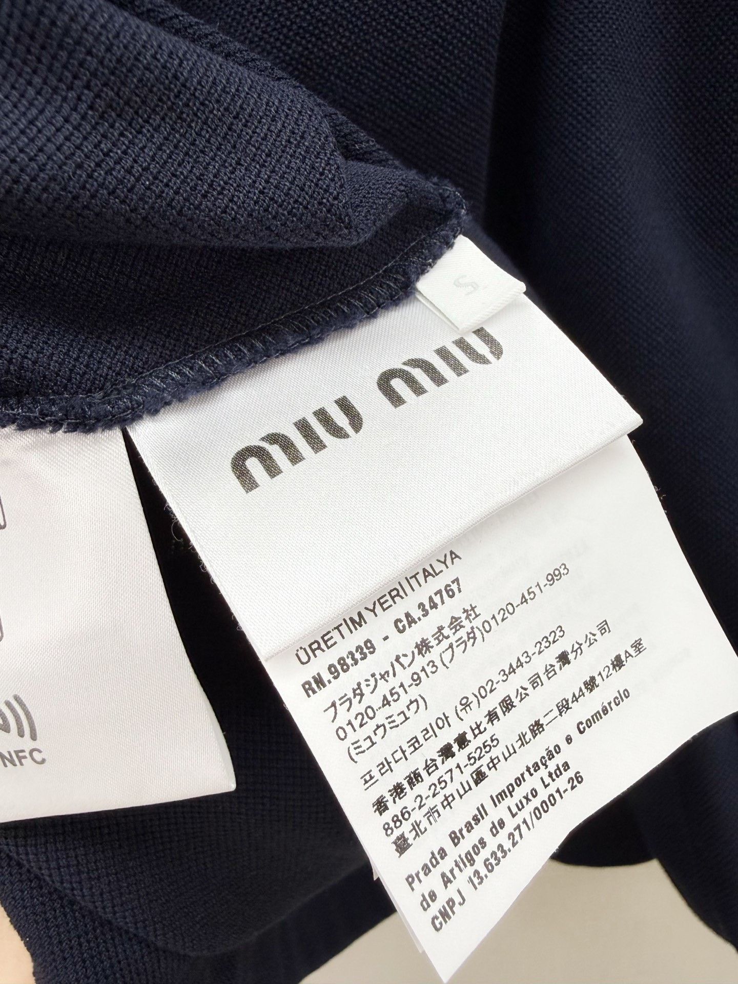 Miu Miu Miumiu New Letter Embroidery Polo Shirt Size S / US 4 / IT 40 - 5 Thumbnail