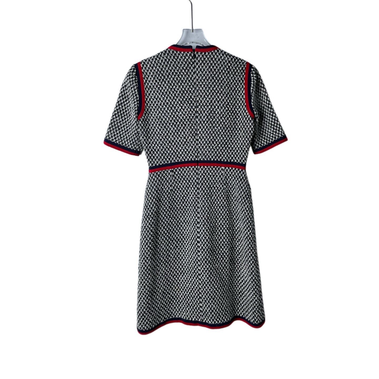 Gucci Gucci Houndstooth Cotton Dress Size S / US 4 / IT 40 - 2 Thumbnail