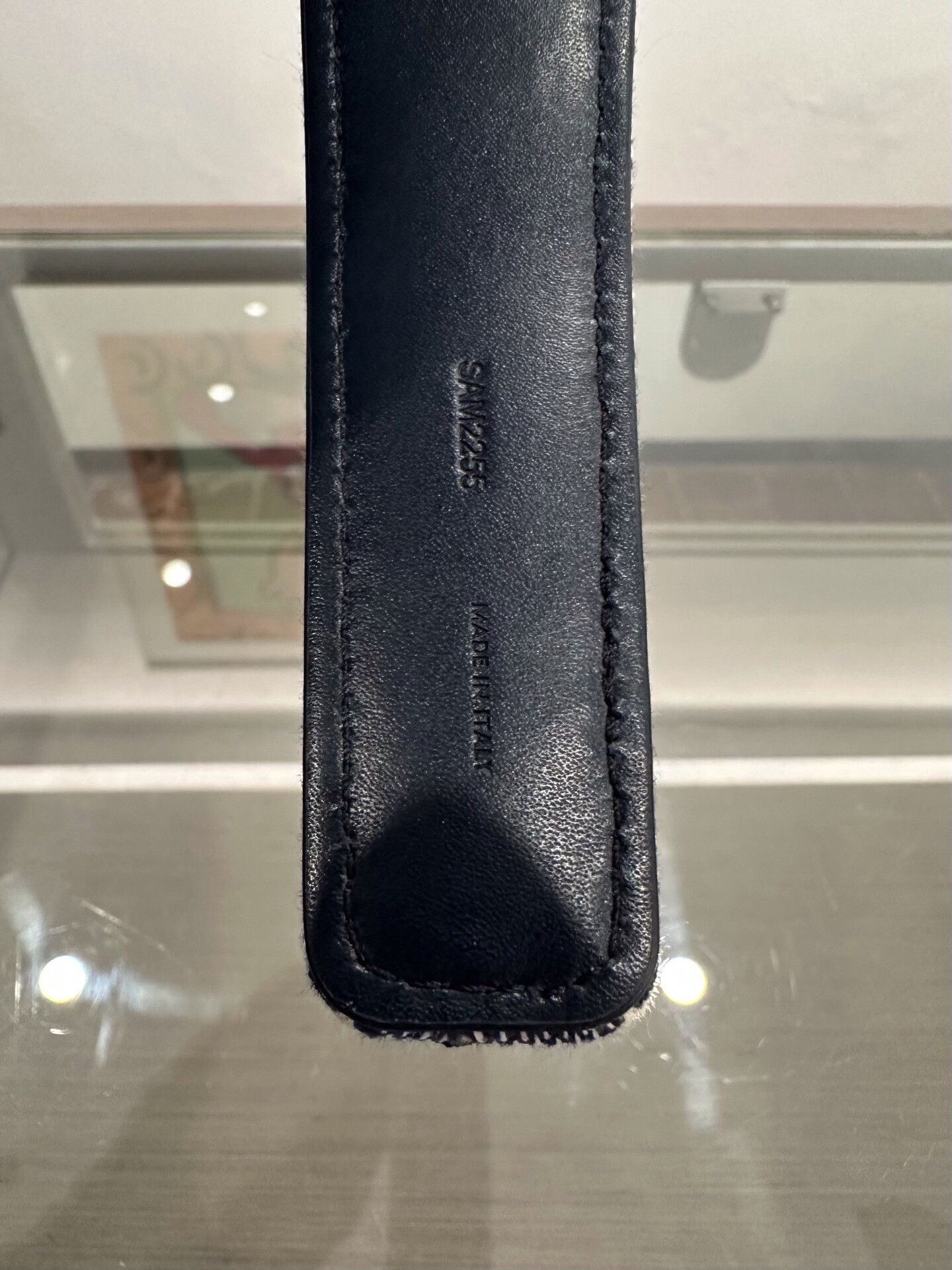 Celine Celine Triomphe Denim Logo Hair Hoop Size ONE SIZE - 7 Thumbnail
