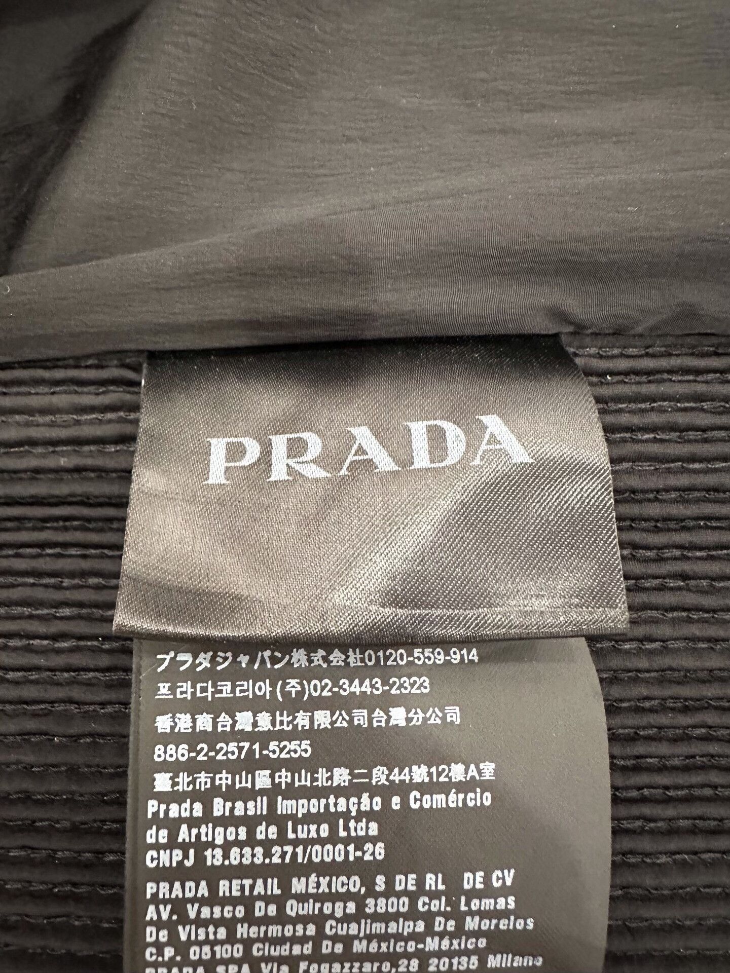 Prada Prada Men's Black Down Jacket Size US M / EU 48-50 / 2 - 6 Thumbnail