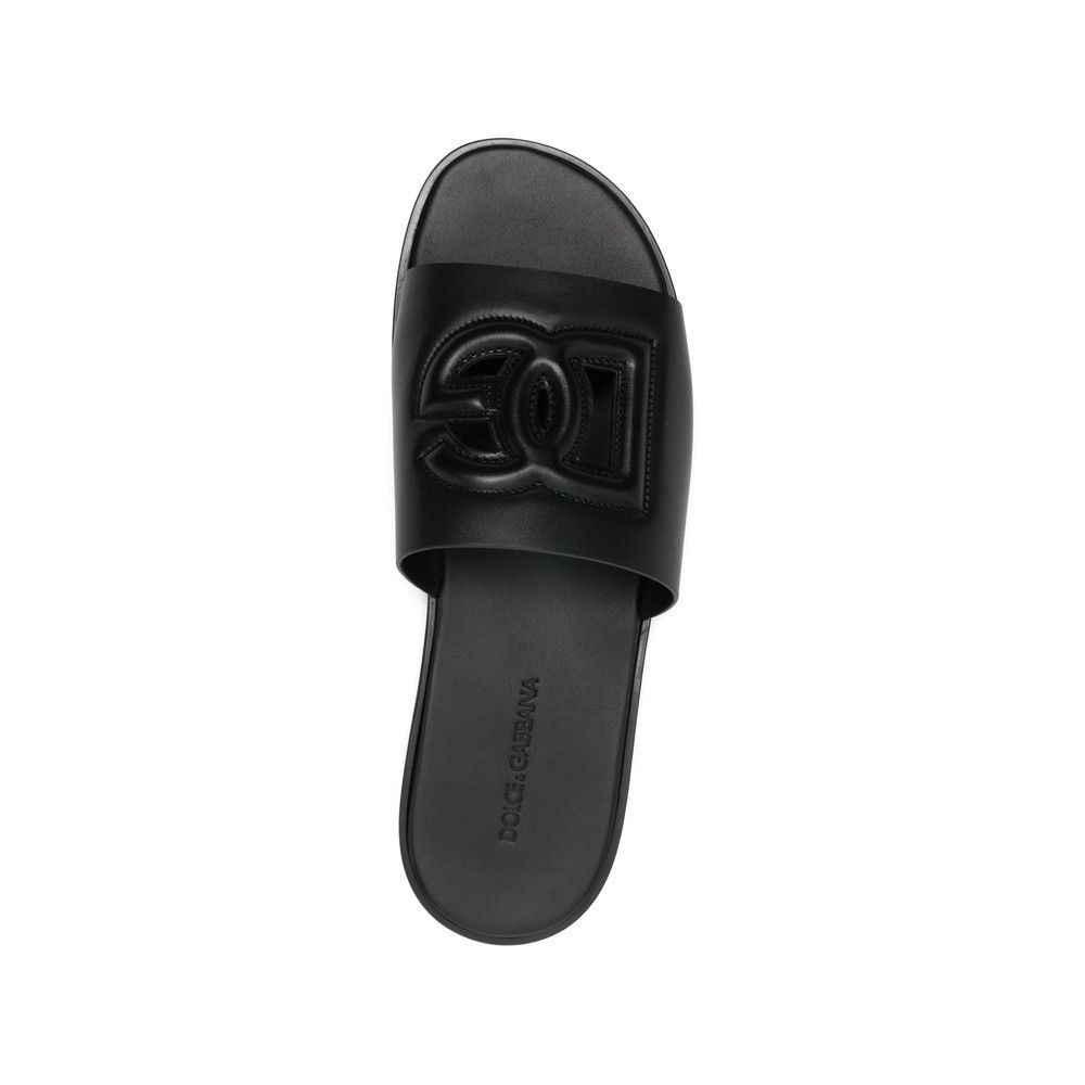 Dolce & Gabbana Dolce & Gabbana BLACK Sandals Size US 10 / EU 43 - 2 Thumbnail