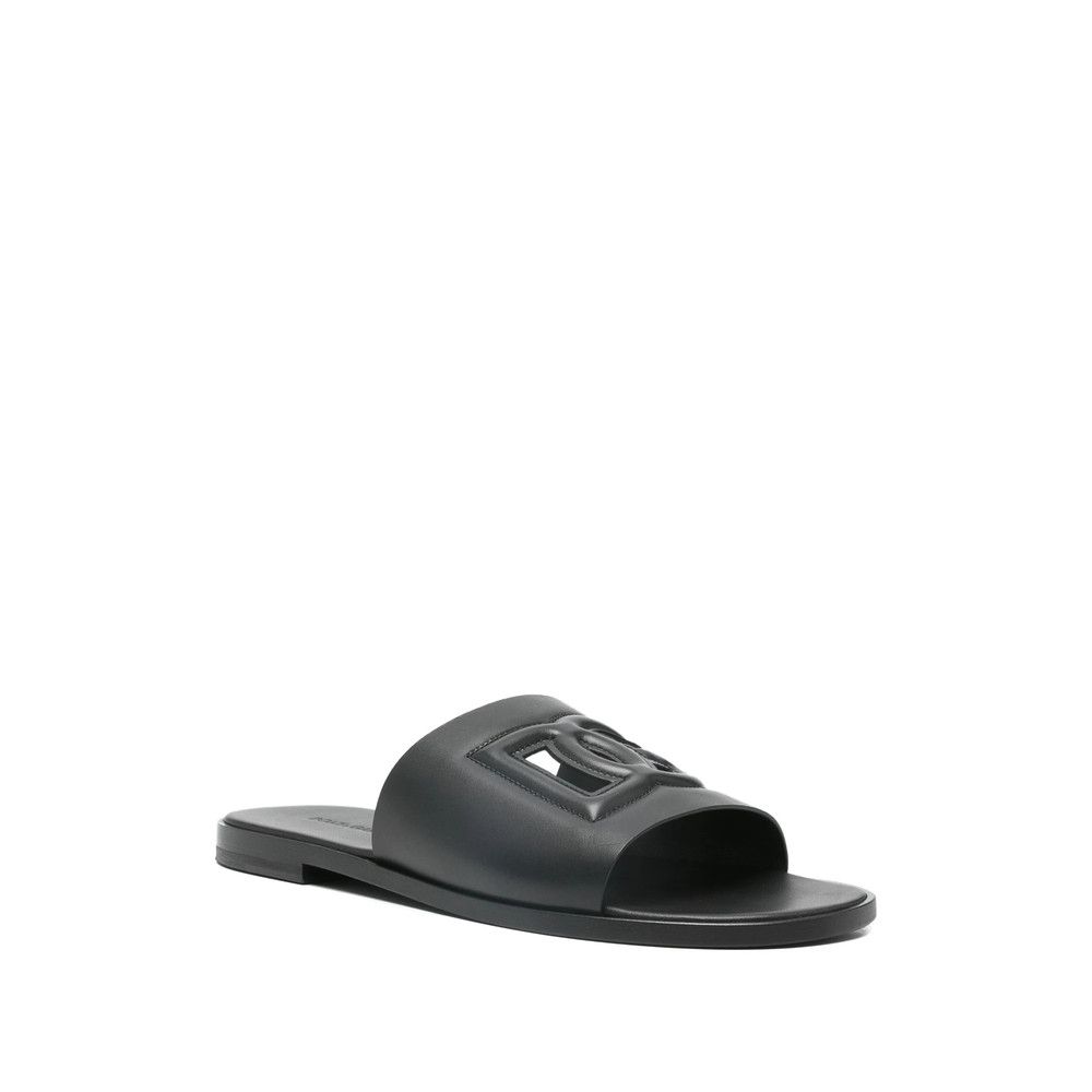 Dolce & Gabbana Dolce & Gabbana BLACK Sandals Size US 13 / EU 46 - 3 Thumbnail