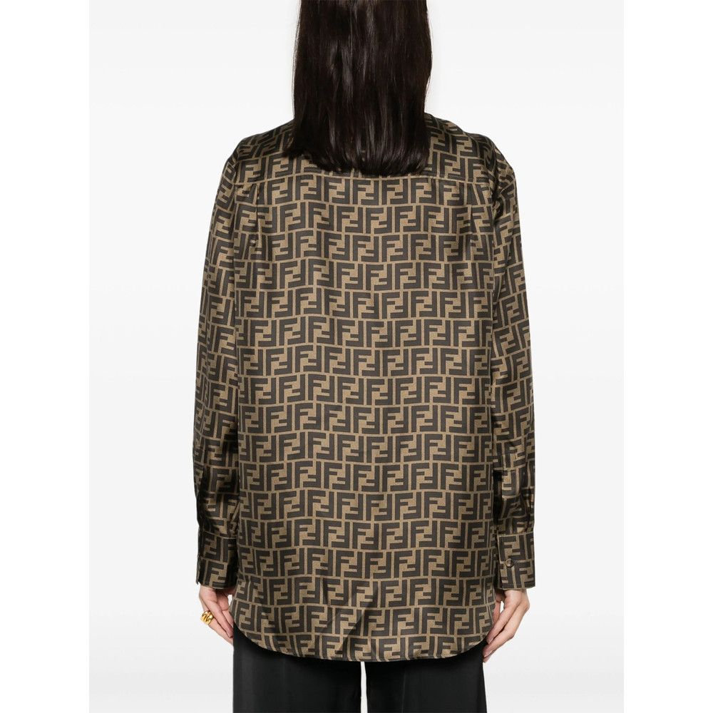 Fendi Fendi BROWN Tops - Shirts Size M / US 6-8 / IT 42-44 - 5 Thumbnail