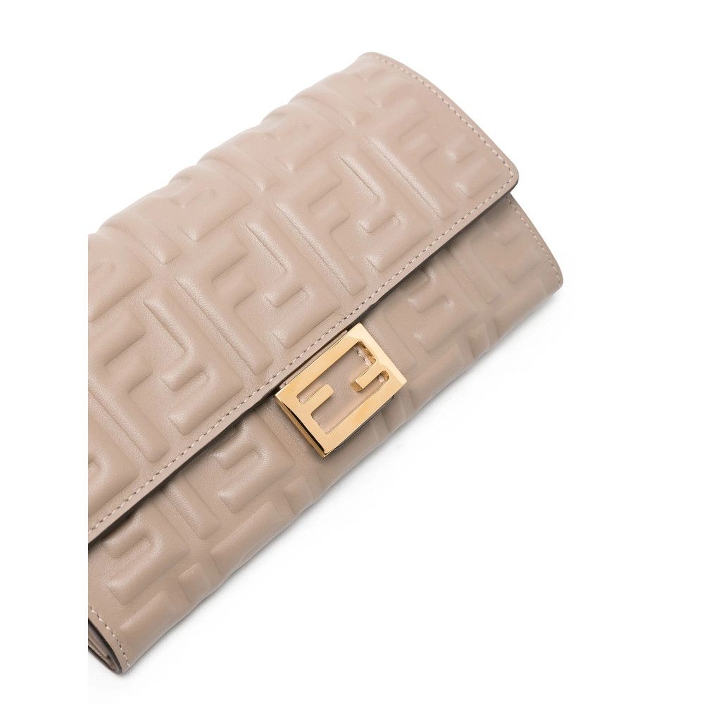Fendi Fendi GREY Clutch Bags Size ONE SIZE - 2 Thumbnail
