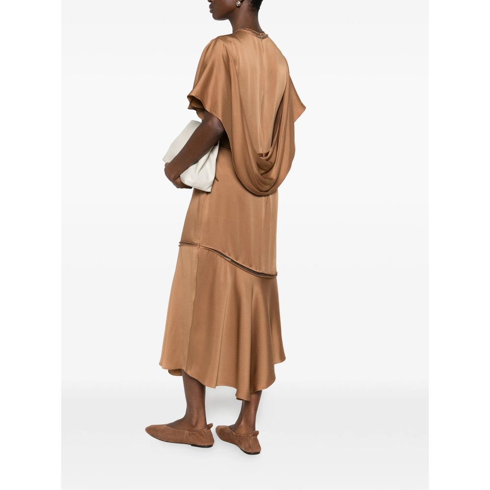 Fabiana Filippi Fabiana Filippi BROWN Dresses - Day Dresses Size M / US 6-8 / IT 42-44 - 4 Thumbnail