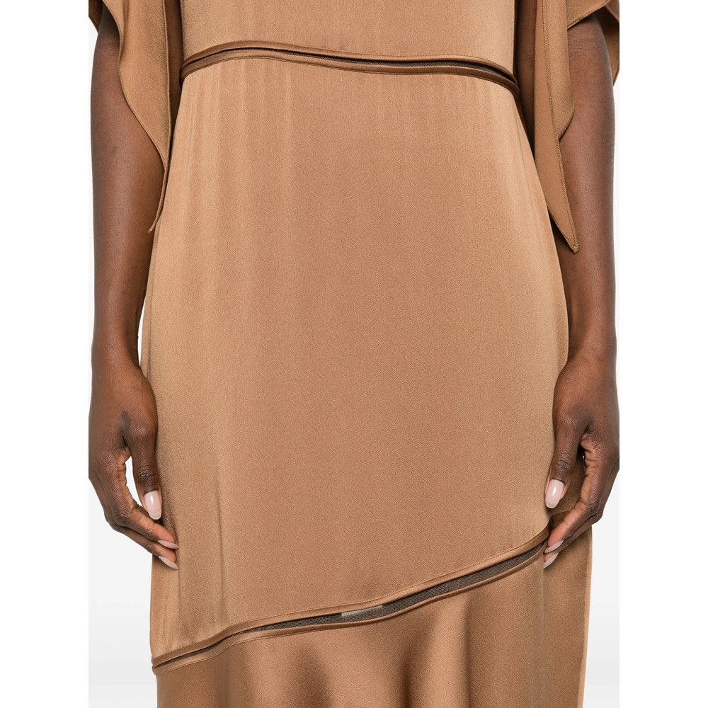 Fabiana Filippi Fabiana Filippi BROWN Dresses - Day Dresses Size M / US 6-8 / IT 42-44 - 2 Thumbnail
