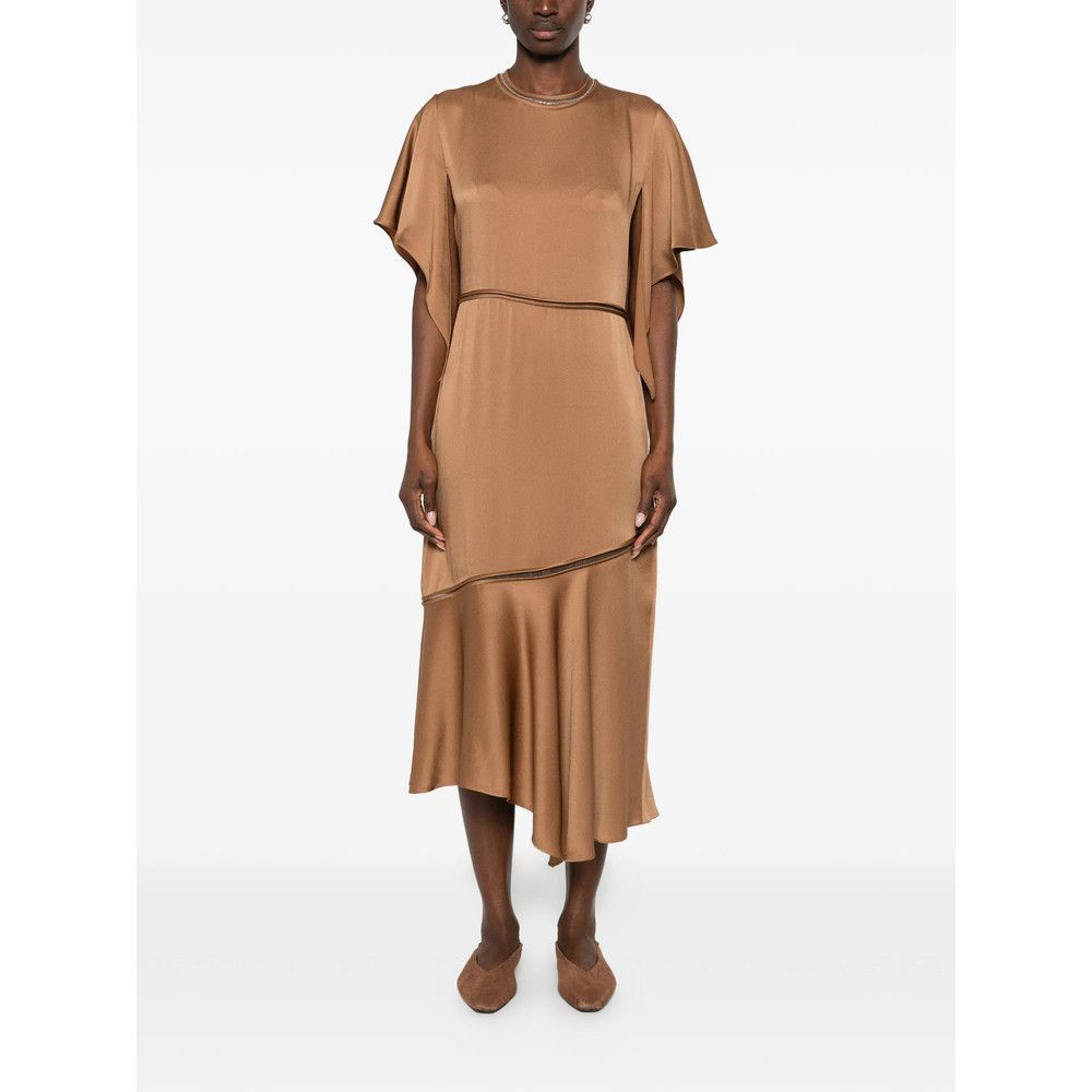 Fabiana Filippi Fabiana Filippi BROWN Dresses - Day Dresses Size M / US 6-8 / IT 42-44 - 3 Thumbnail