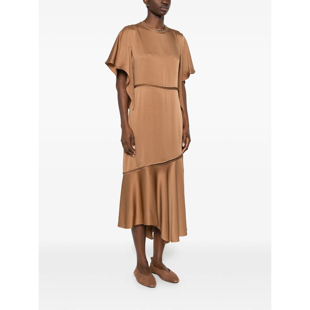Fabiana Filippi Fabiana Filippi BROWN Dresses - Day Dresses Size M / US 6-8 / IT 42-44 - 5 Thumbnail