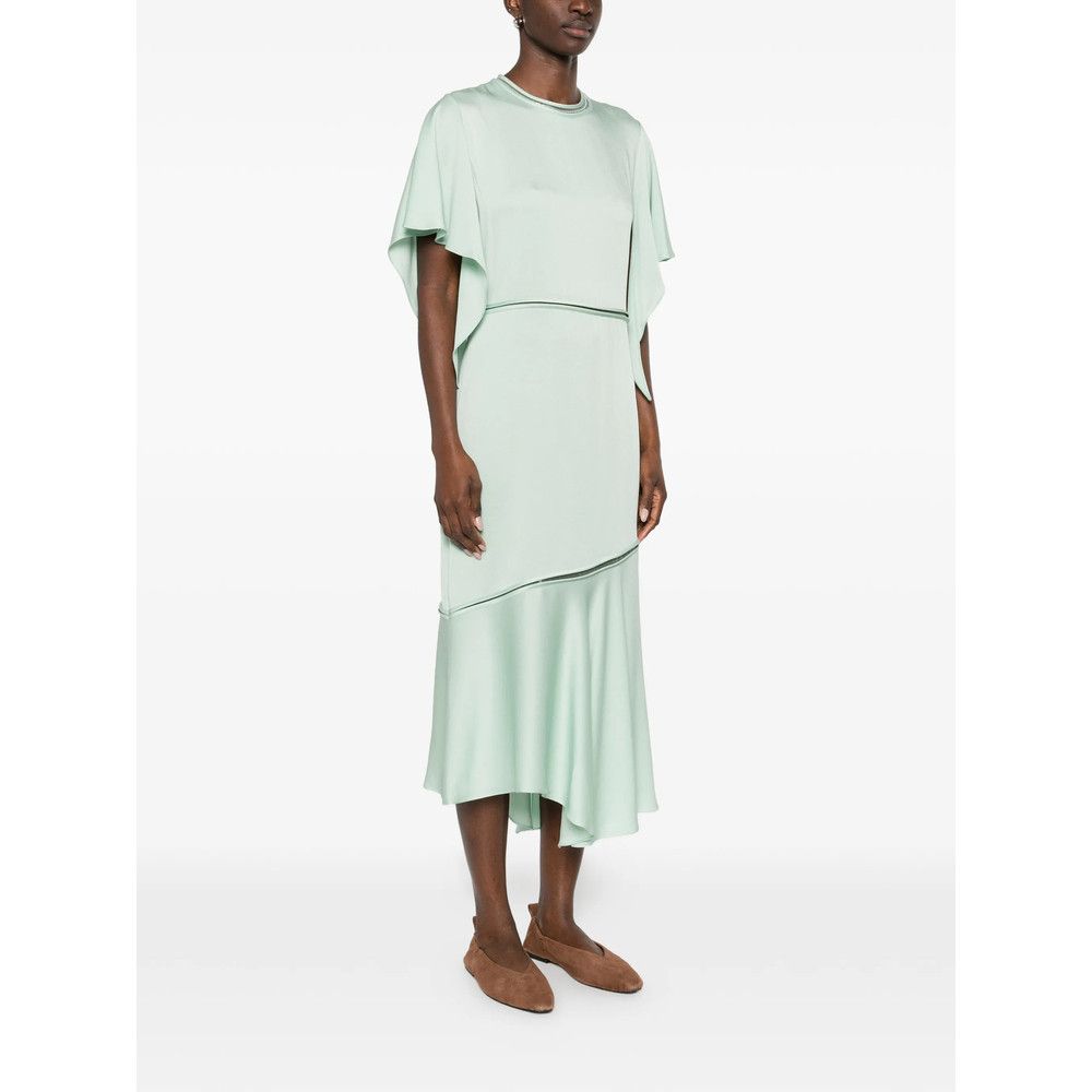 Fabiana Filippi Fabiana Filippi GREEN Dresses - Day Dresses Size M / US 6-8 / IT 42-44 - 5 Thumbnail