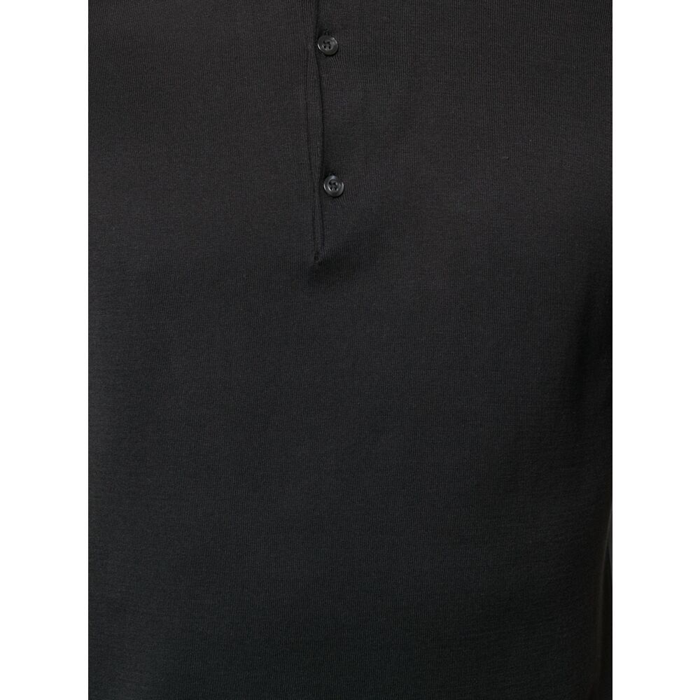 John Smedley John Smedley BLACK Polo Shirts Size US M / EU 48-50 / 2 - 2 Thumbnail