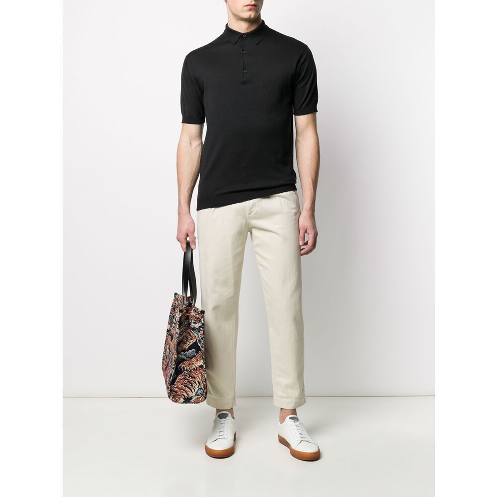 John Smedley John Smedley BLACK Polo Shirts Size US XL / EU 56 / 4 - 5 Thumbnail