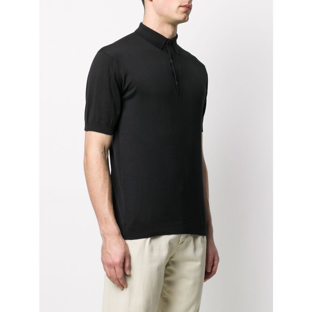John Smedley John Smedley BLACK Polo Shirts Size US XXL / EU 58 / 5 - 4 Thumbnail