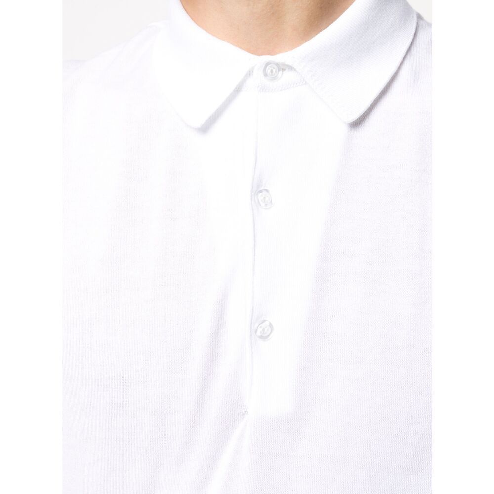 John Smedley John Smedley WHITE Polo Shirts Size US XL / EU 56 / 4 - 2 Thumbnail