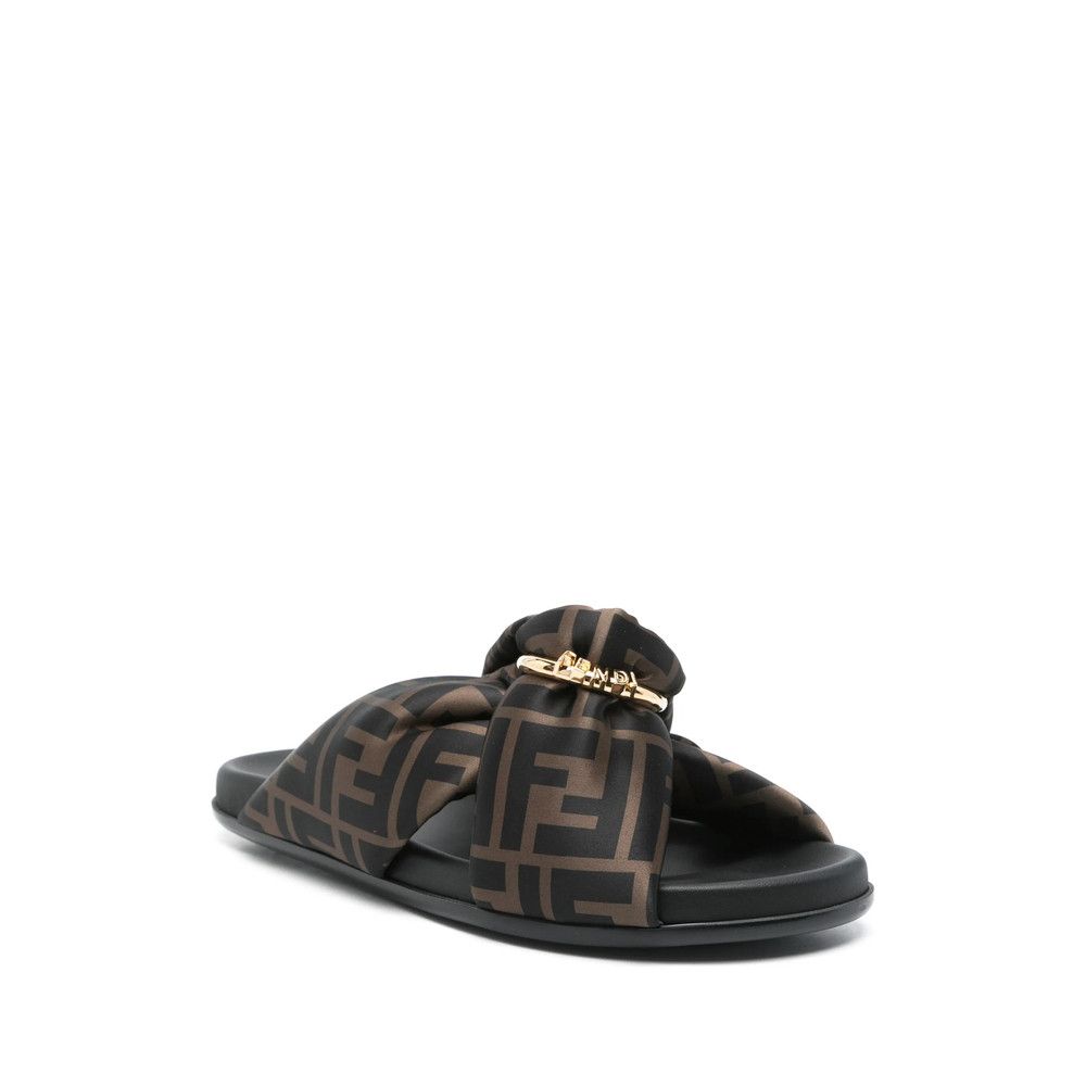 Fendi Fendi BROWN Flip-Flops & Slides Size US 8 / IT 38 - 4 Thumbnail