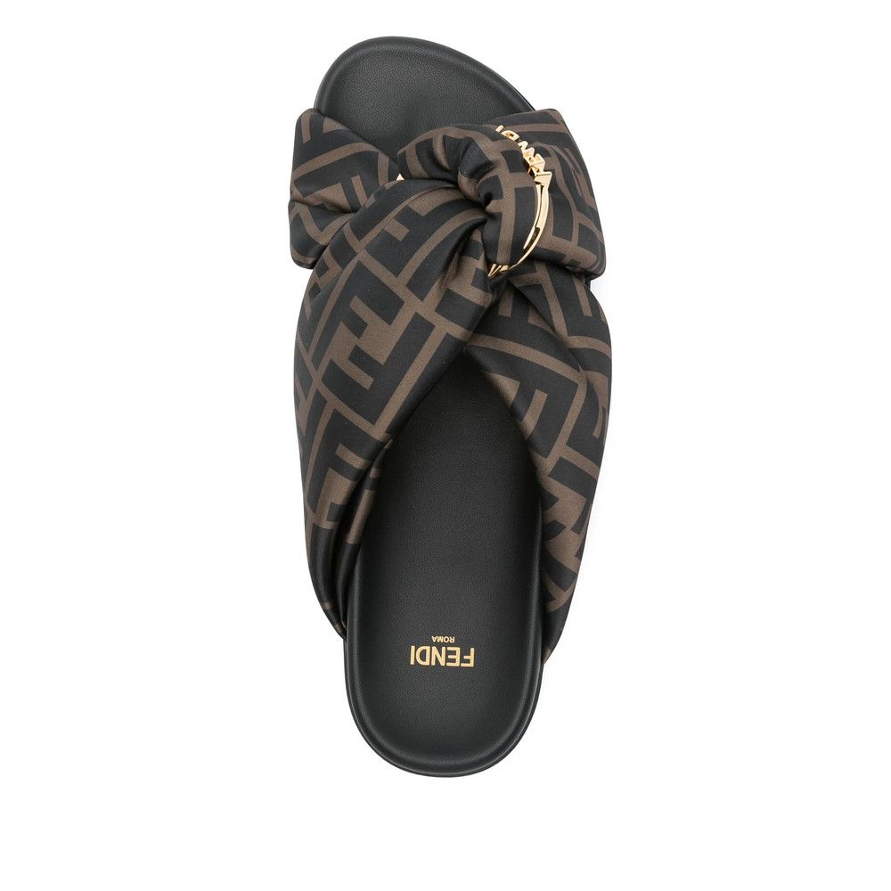 Fendi Fendi BROWN Flip-Flops & Slides Size US 9 / IT 39 - 3 Thumbnail