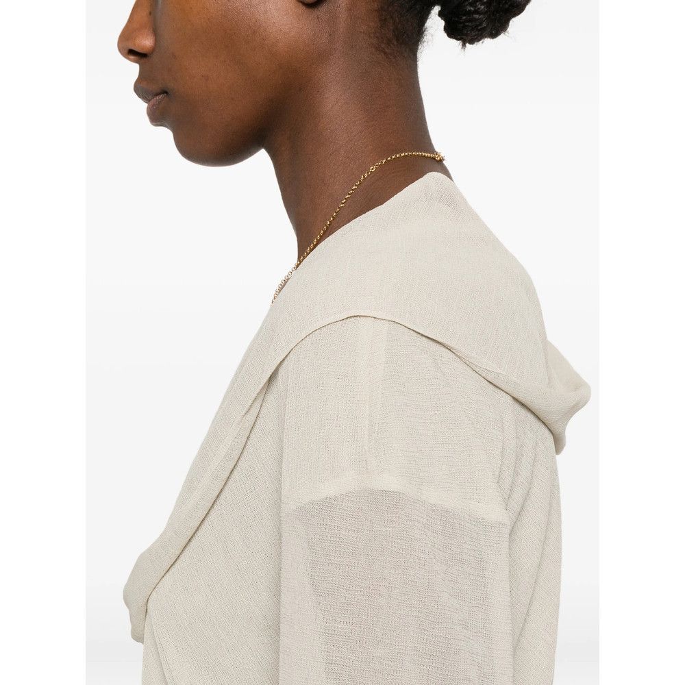 Giorgio Armani Giorgio Armani NEUTRALS Tops - Blouses Size S / US 4 / IT 40 - 4 Thumbnail