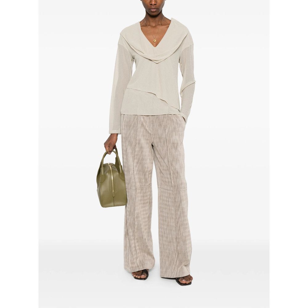 Giorgio Armani Giorgio Armani NEUTRALS Tops - Blouses Size M / US 6-8 / IT 42-44 - 3 Thumbnail