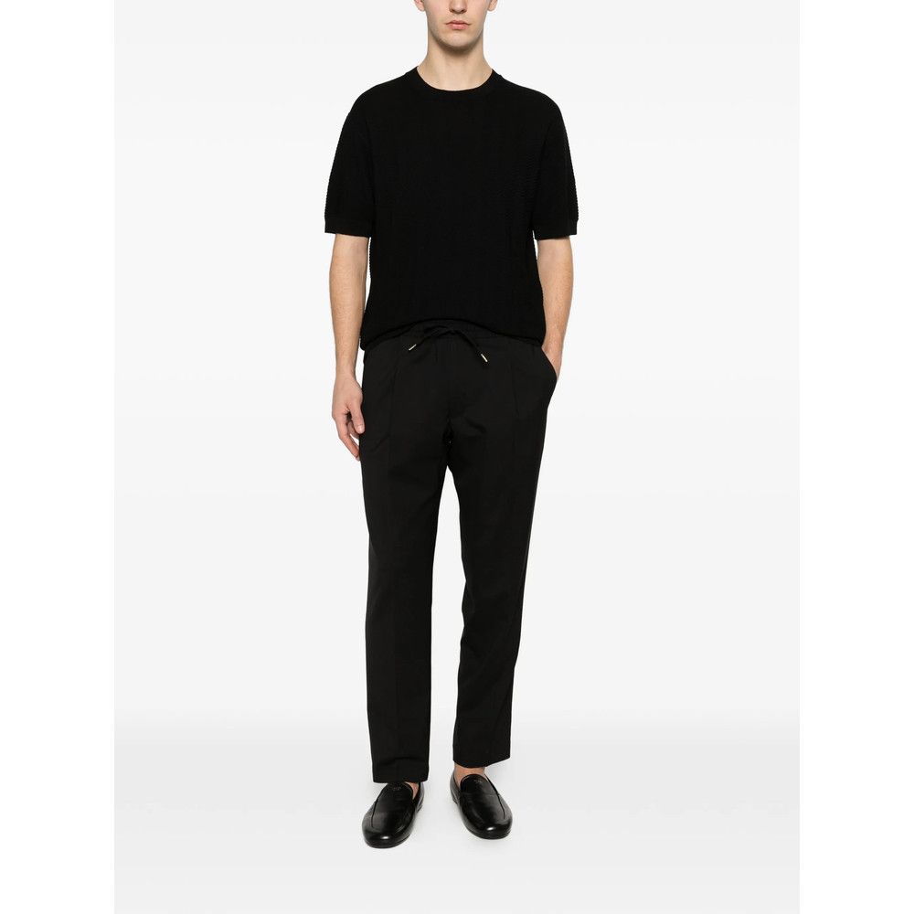 Giorgio Armani Giorgio Armani BLACK T-Shirts & Vests - T-Shirts Size US XL / EU 56 / 4 - 3 Thumbnail