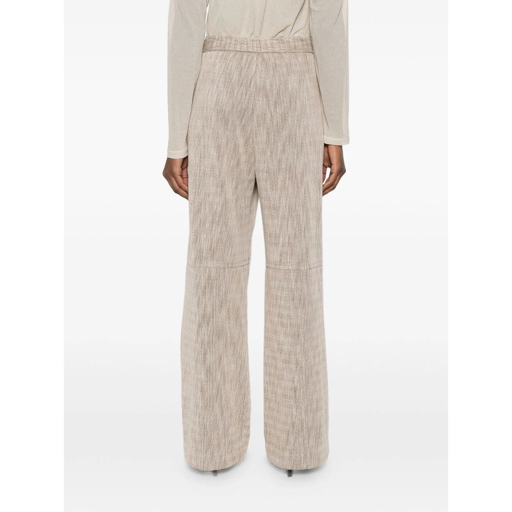 Giorgio Armani Giorgio Armani NEUTRALS Trousers - High-Waisted Trousers Size 30" / US 8 / IT 44 - 5 Thumbnail