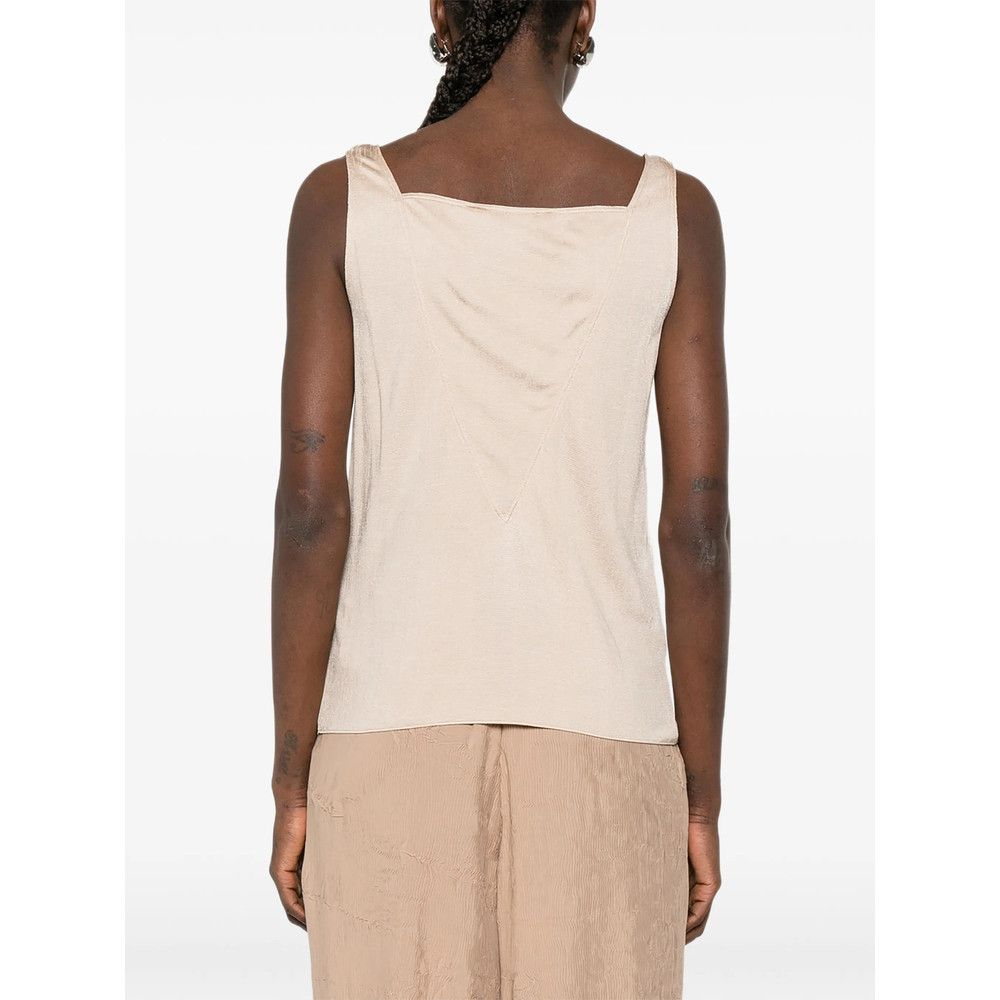 Giorgio Armani Giorgio Armani NEUTRALS Tops - Vests & Tank Tops Size S / US 4 / IT 40 - 4 Thumbnail