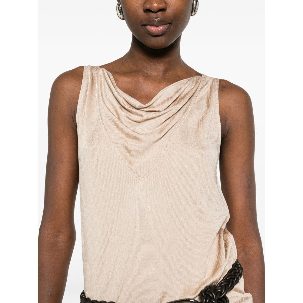 Giorgio Armani Giorgio Armani NEUTRALS Tops - Vests & Tank Tops Size S / US 4 / IT 40 - 2 Thumbnail