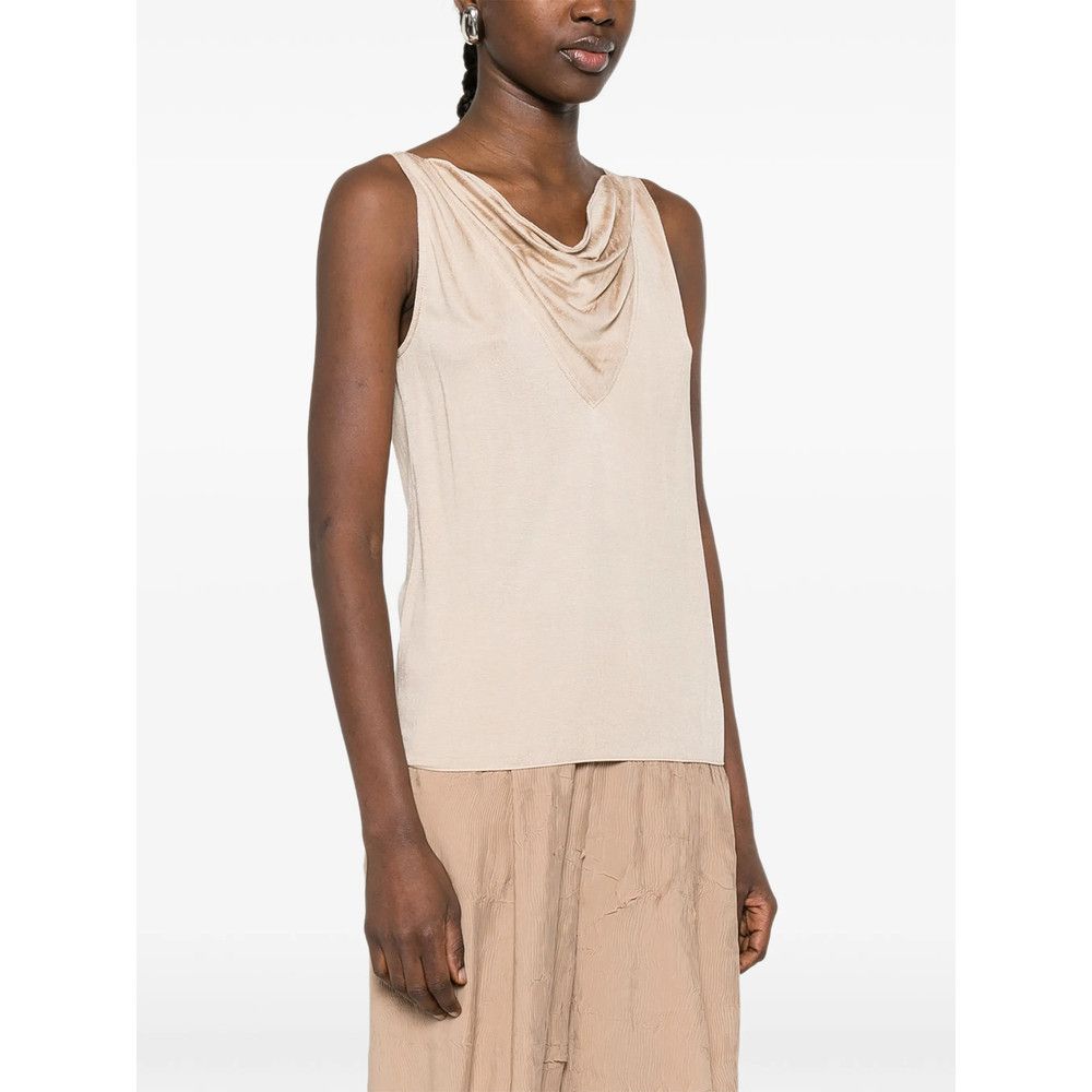 Giorgio Armani Giorgio Armani NEUTRALS Tops - Vests & Tank Tops Size M / US 6-8 / IT 42-44 - 5 Thumbnail