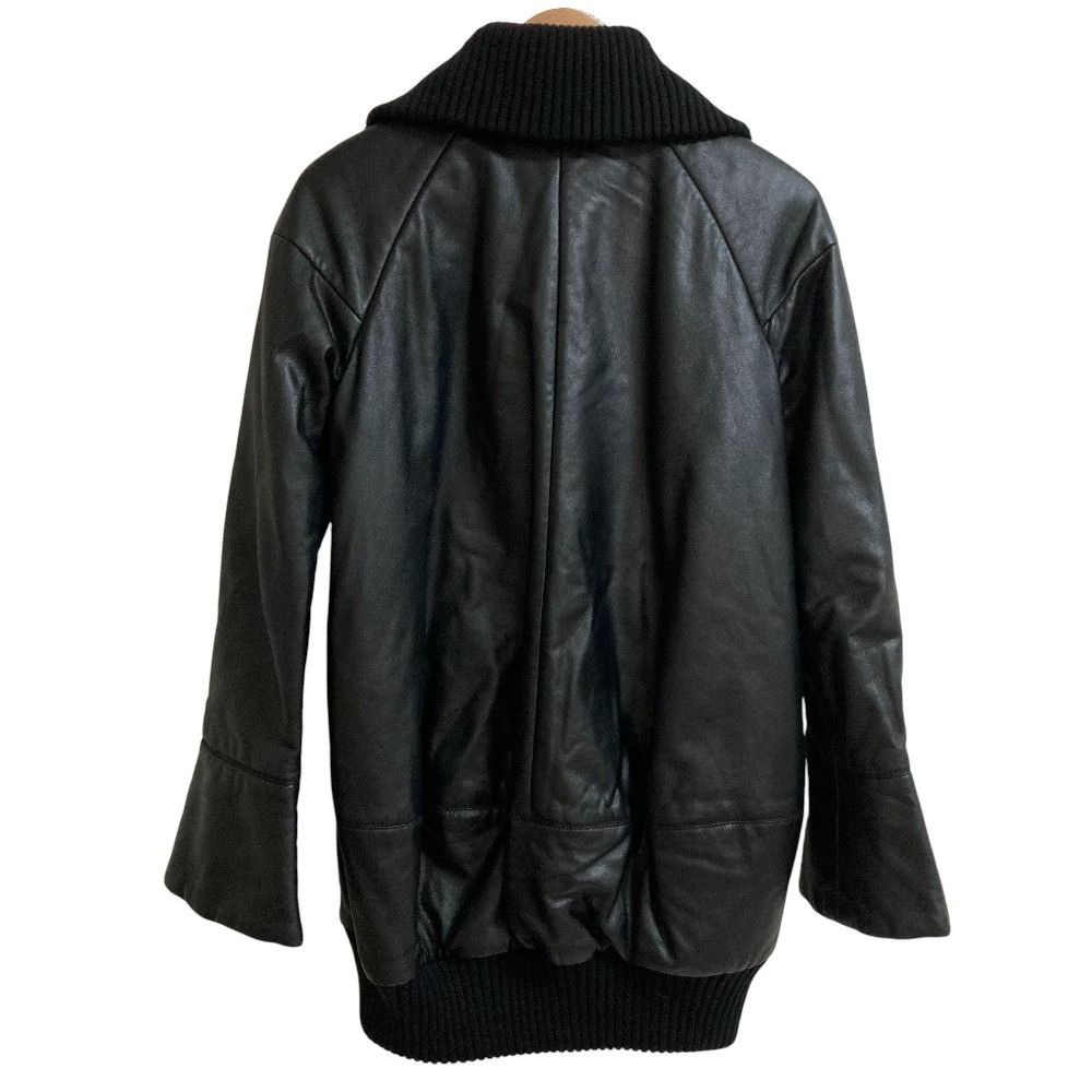 Marc Jacobs Marc Jacobs MARC JACOBS Lamb Leather Padded Jacket Leather Outerwear DUTY FREE for USA Size ONE SIZE - 3 Thumbnail
