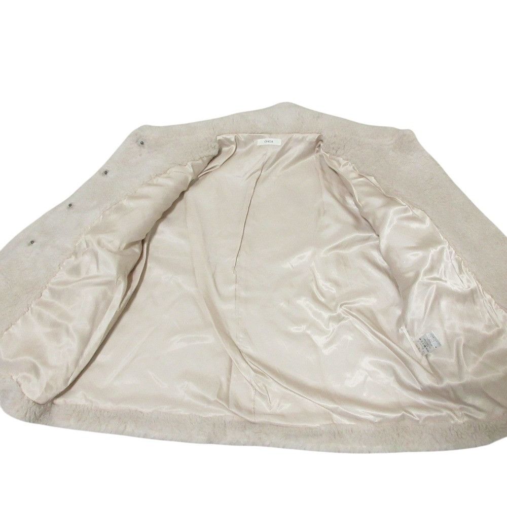 Other Other OHGA Boacoat Shearling Coat Others Outerwear OHGA-8062 DUTY FREE for USA Size ONE SIZE - 7 Thumbnail