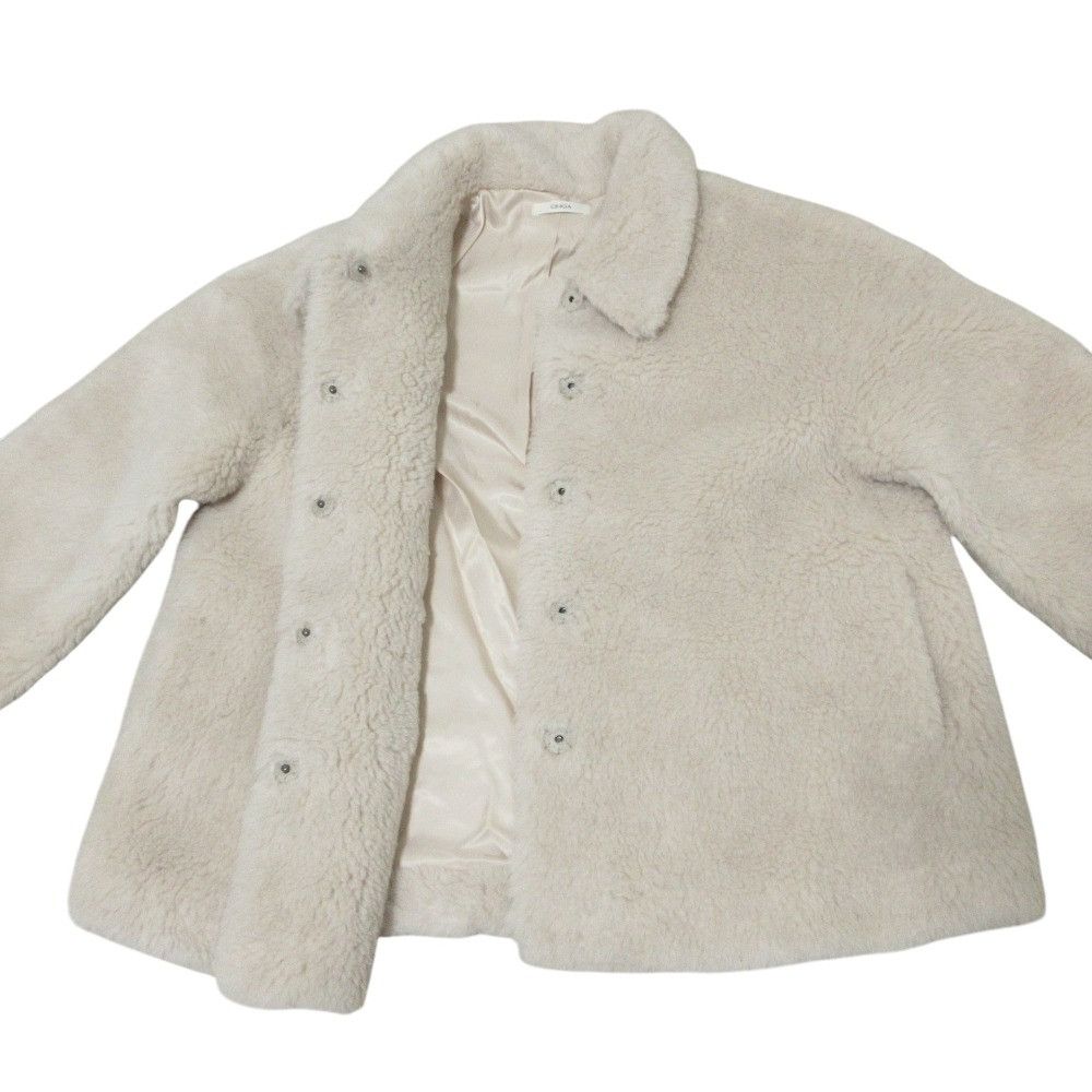 Other Other OHGA Boacoat Shearling Coat Others Outerwear OHGA-8062 DUTY FREE for USA Size ONE SIZE - 6 Thumbnail