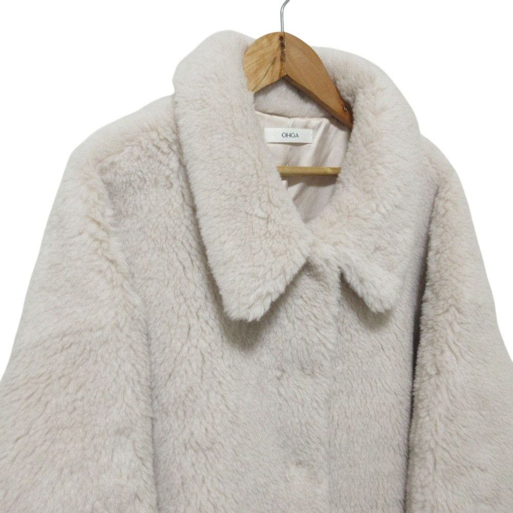 Other Other OHGA Boacoat Shearling Coat Others Outerwear OHGA-8062 DUTY FREE for USA Size ONE SIZE - 3 Thumbnail