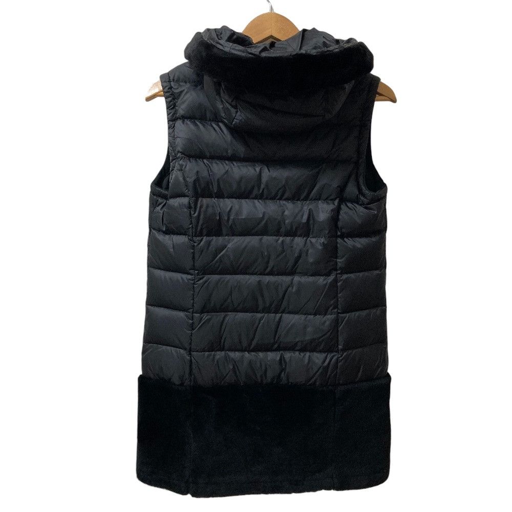 Other Other Emmeti Mouton Nylon Long Down Vest Fur Outerwear DUTY FREE for USA Size ONE SIZE - 3 Thumbnail