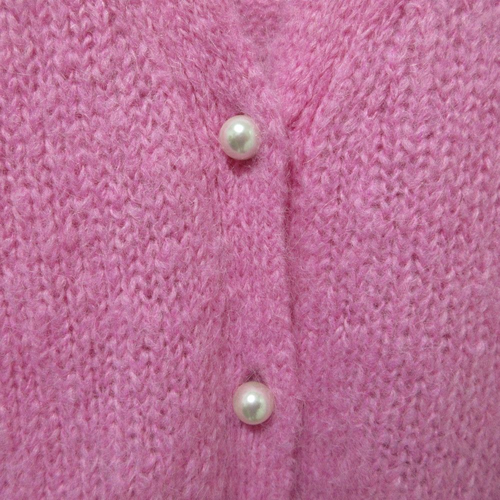 Other Other MADISONBLUE LOOSE BIG V CD MOHAIR Knit Cardigan Textile Tops MB224-8017 DUTY FREE for USA Size ONE SIZE - 4 Thumbnail