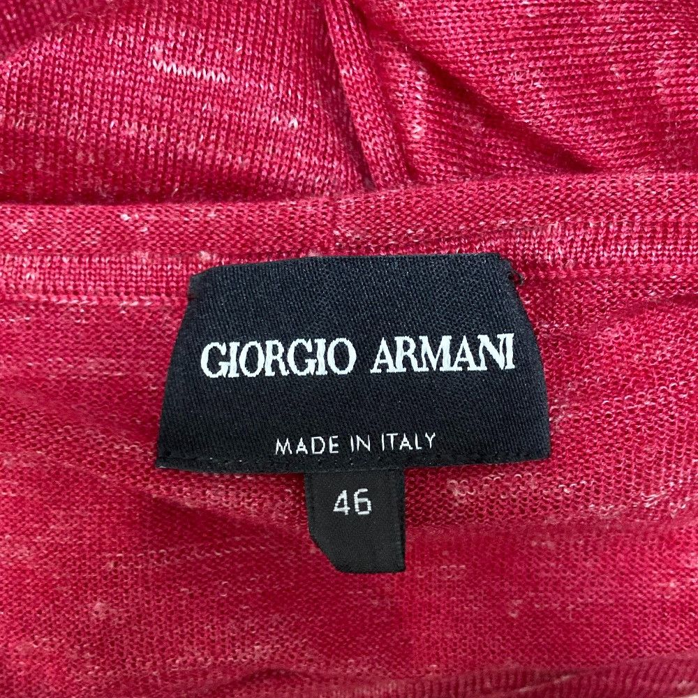 Giorgio Armani Giorgio Armani Giorgio Armani Logo Embroidery Cashmere Blend Knit Sweater Textile Tops DUTY FREE for USA Size ONE SIZE - 4 Thumbnail